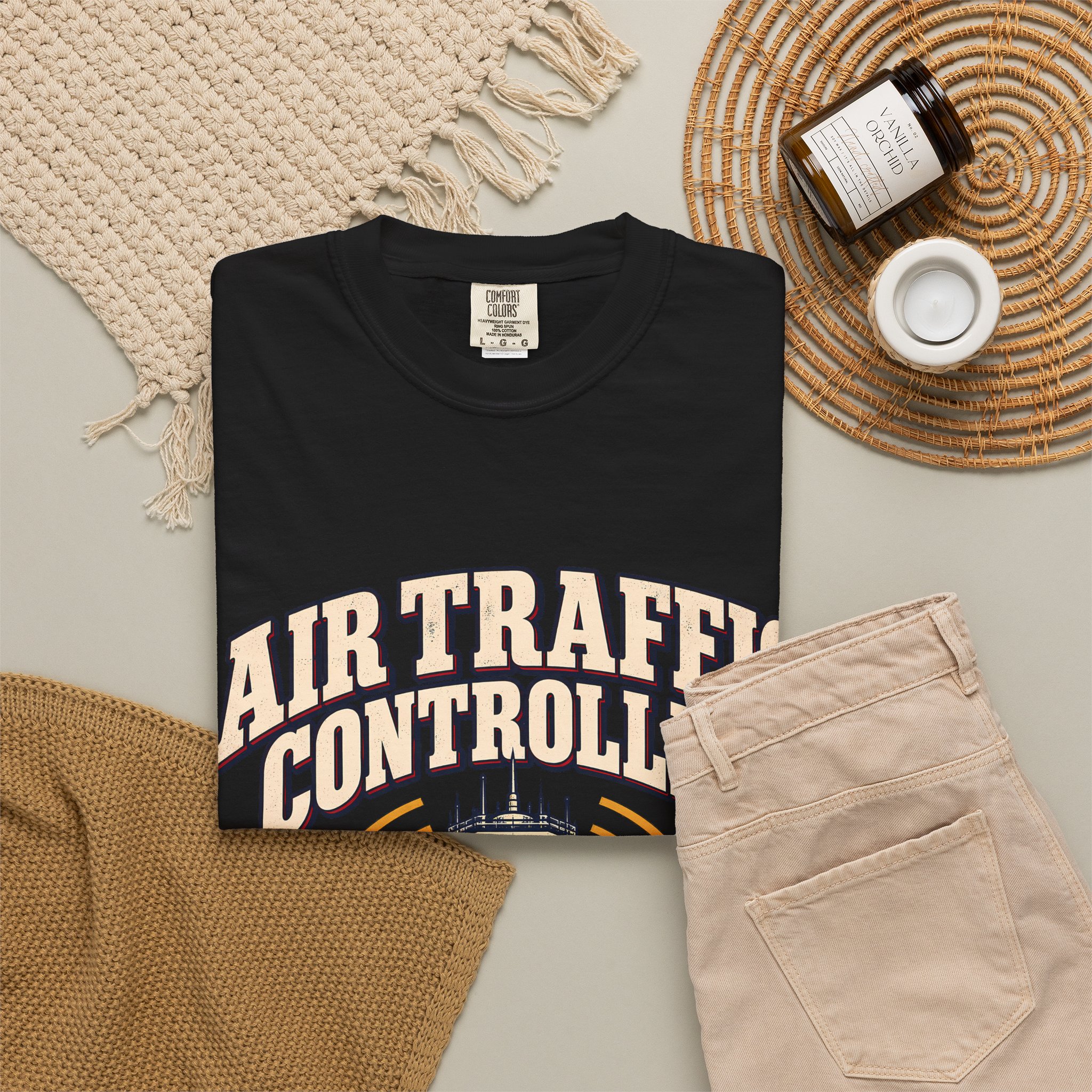 Air Traffic Controller Comfort Colors Tee - Image 28