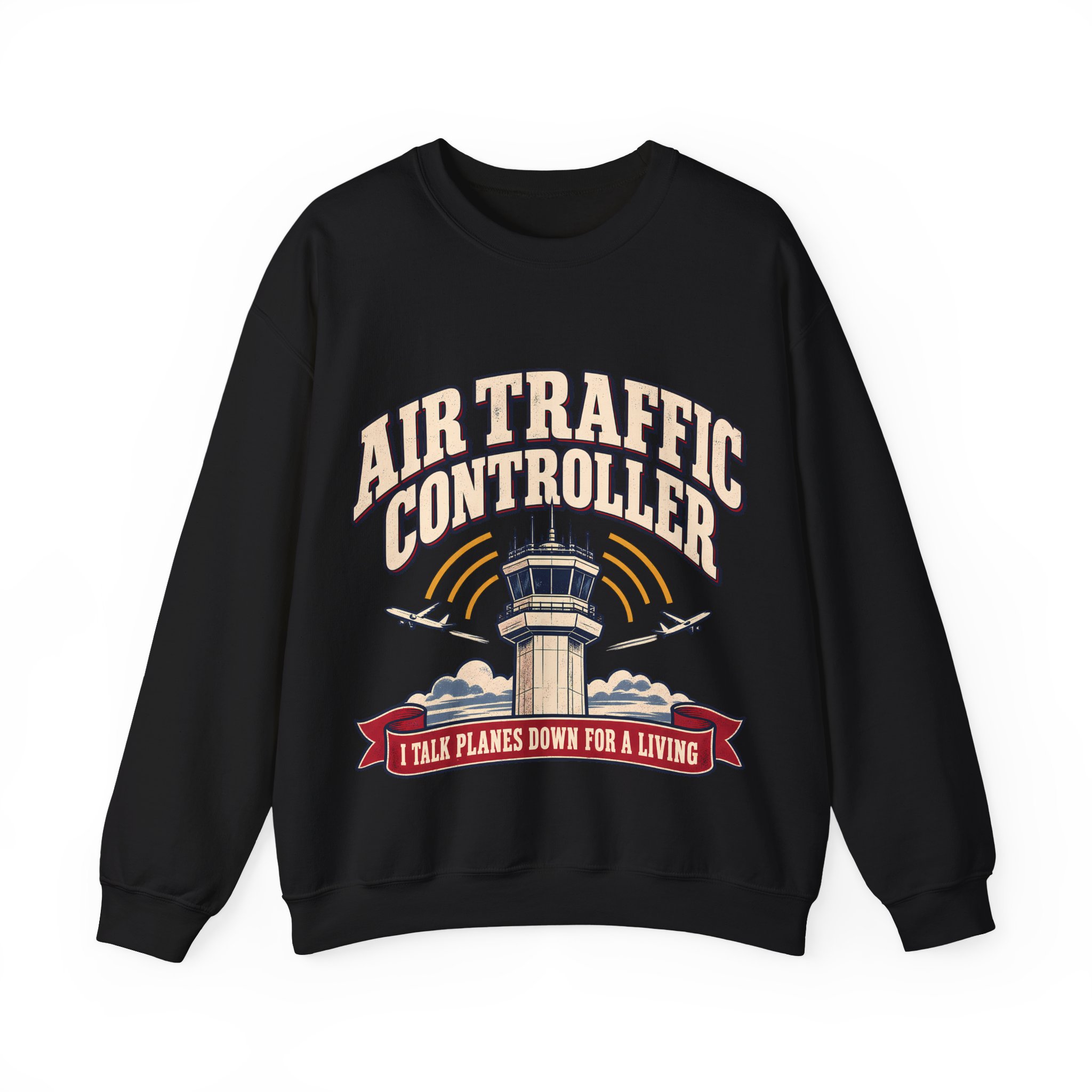 Air Traffic Controller Crewneck Sweatshirt - Image 9