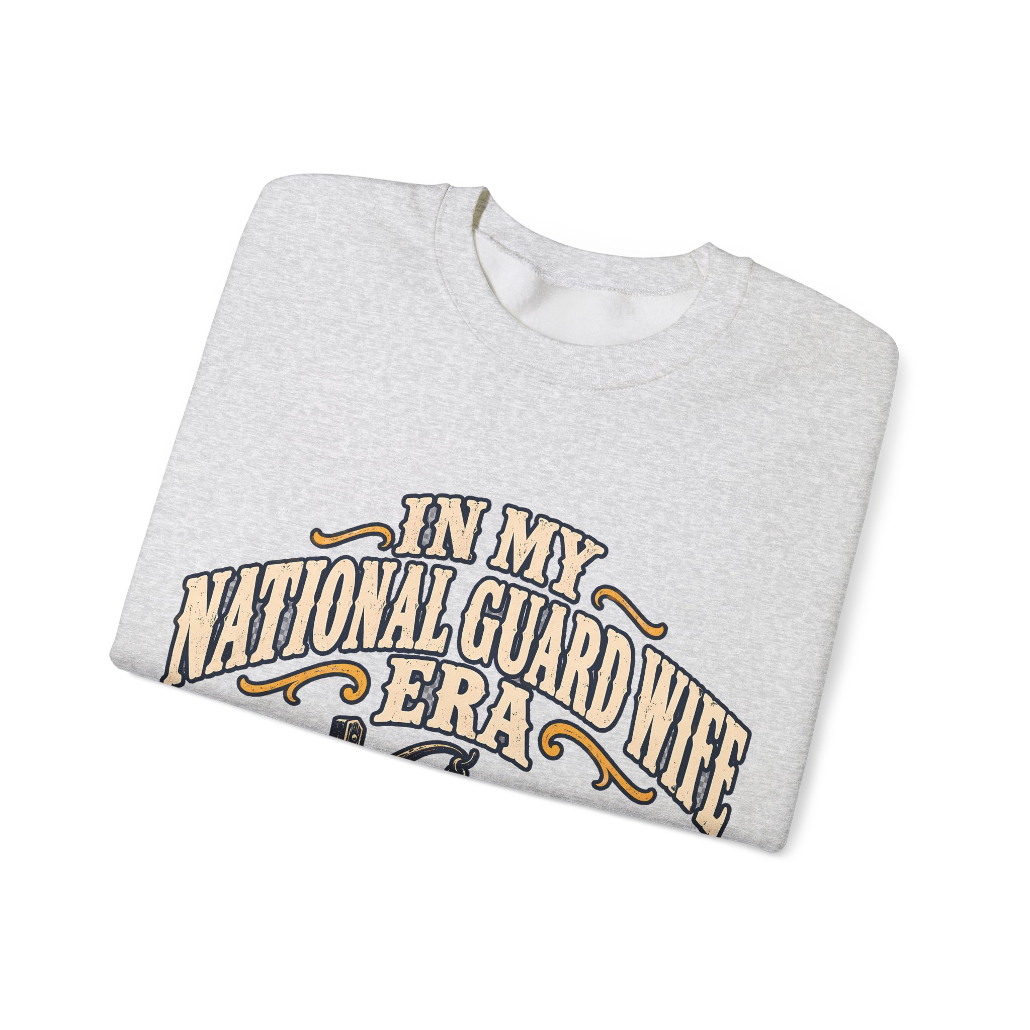 In My National Guard Wife Era Crewneck Sweatshirt - Image 7