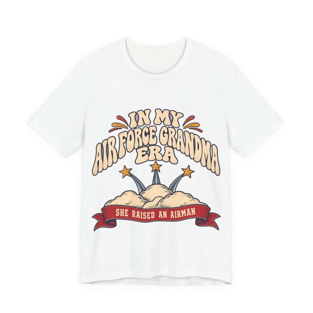 Air Force Grandma Shirt, In My Air Force Grandma Era, Soft Cotton Tee