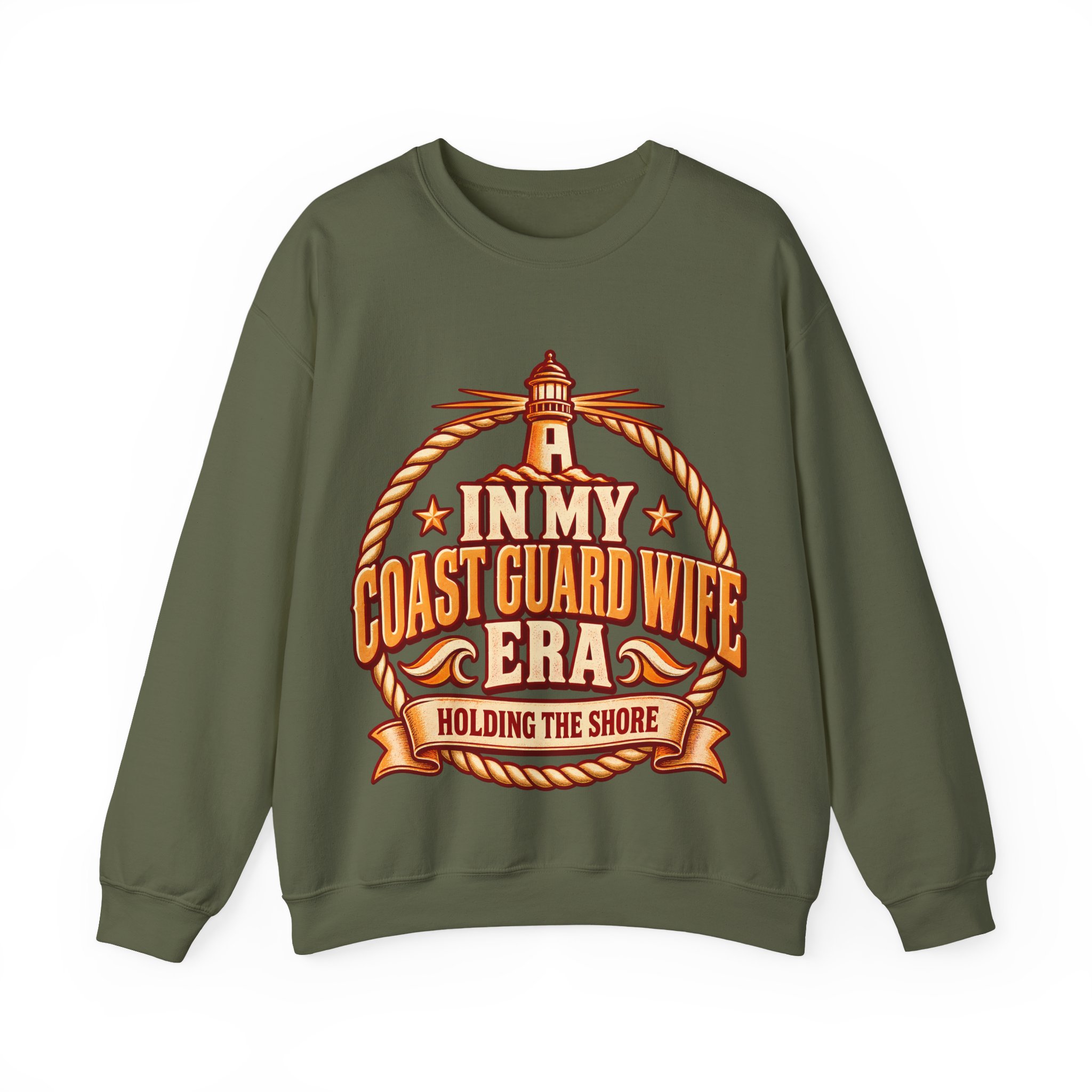 In My Coast Guard Wife Era Crewneck Sweatshirt - Image 21