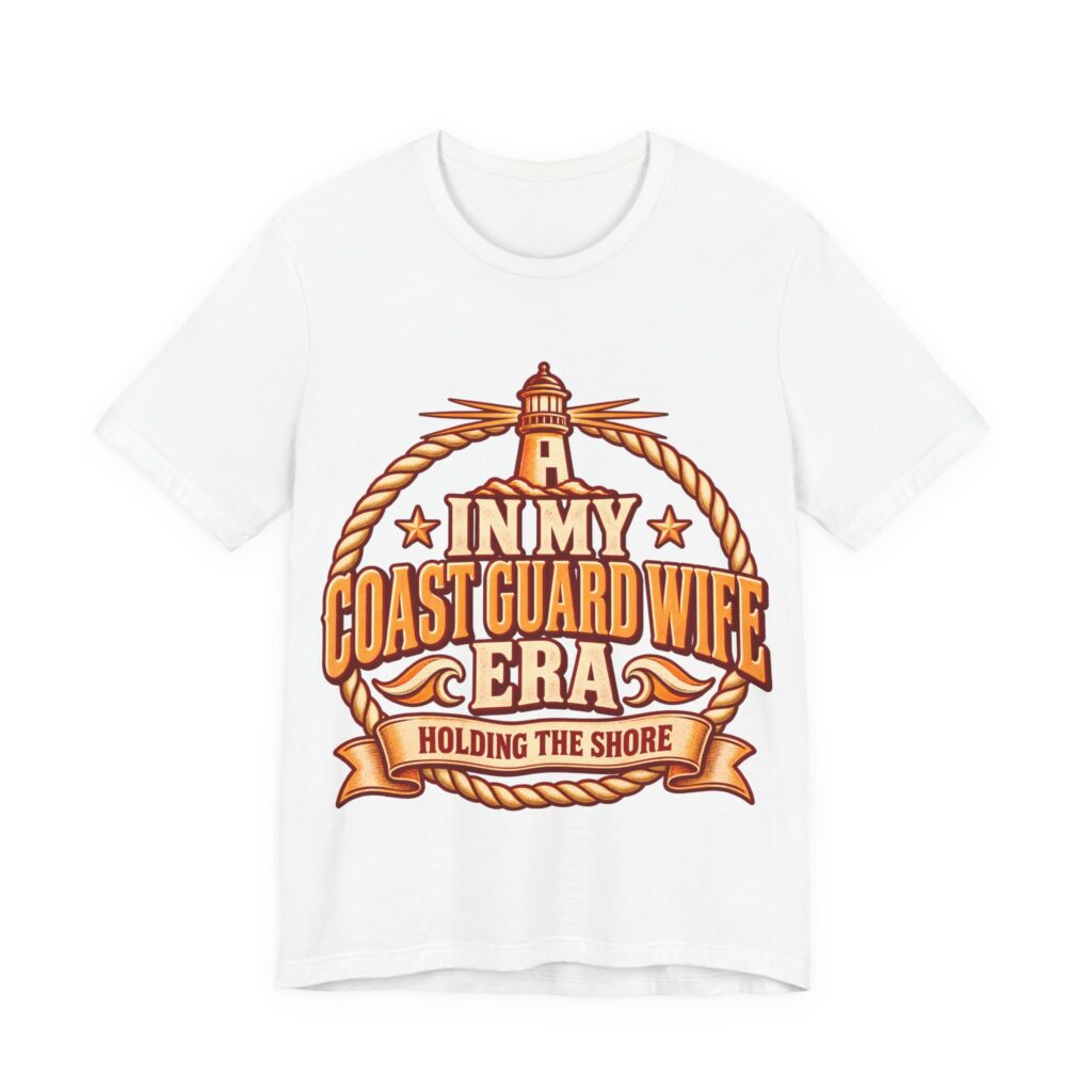 In My Coast Guard Wife Era Soft Cotton Tee
