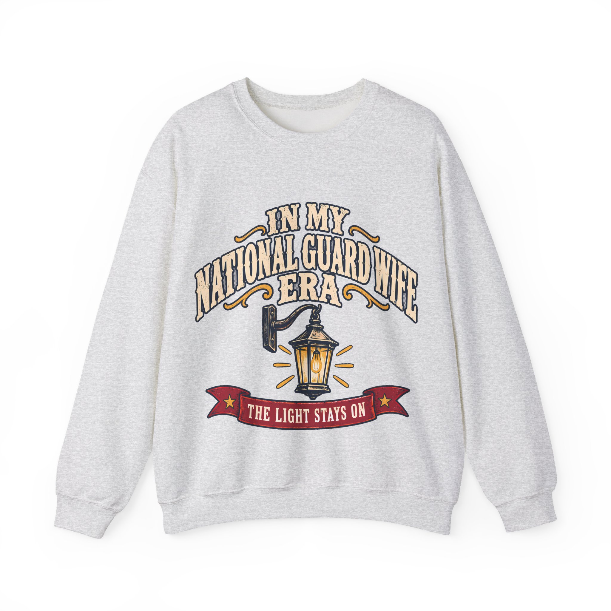 In My National Guard Wife Era Crewneck Sweatshirt - Image 5