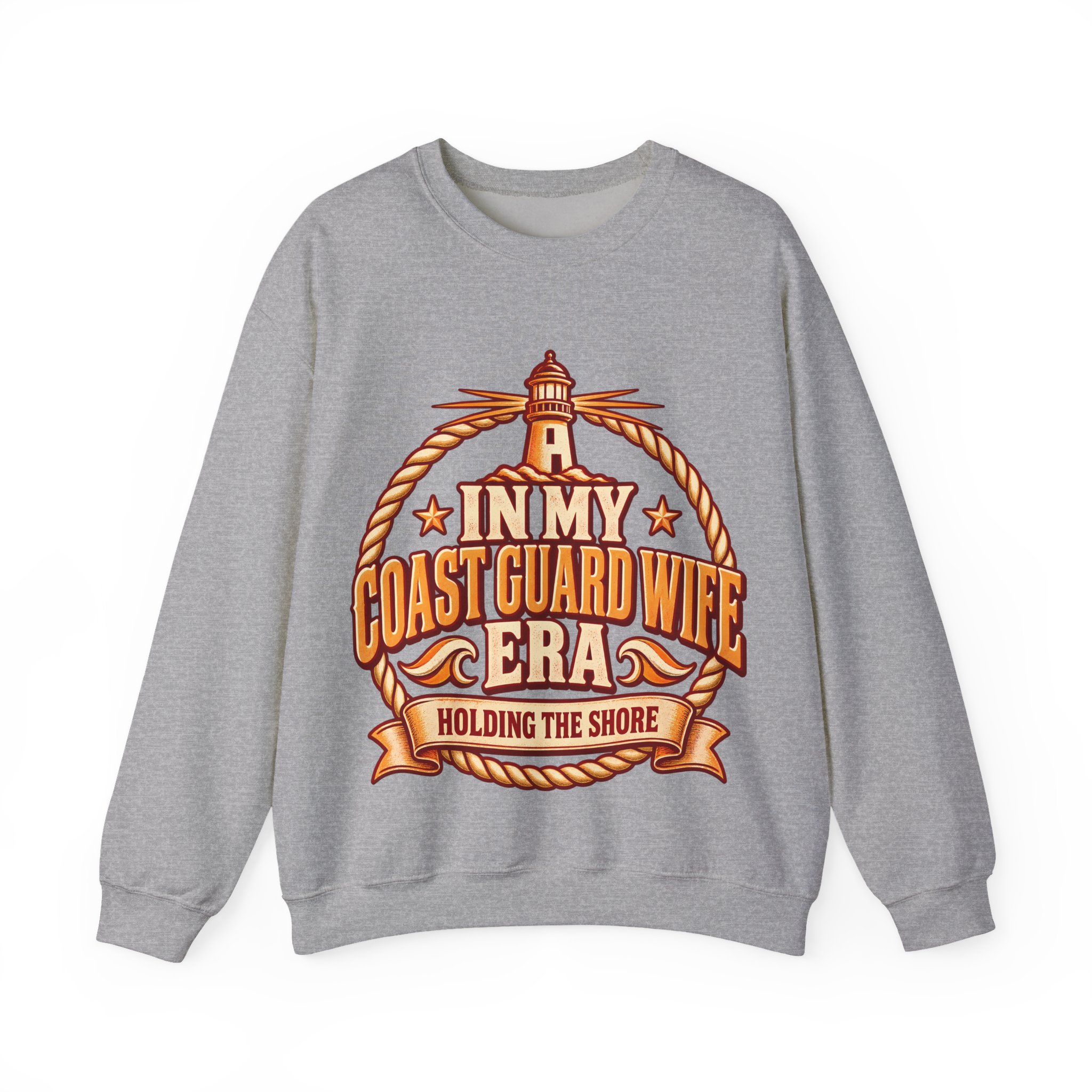 In My Coast Guard Wife Era Crewneck Sweatshirt - Image 17