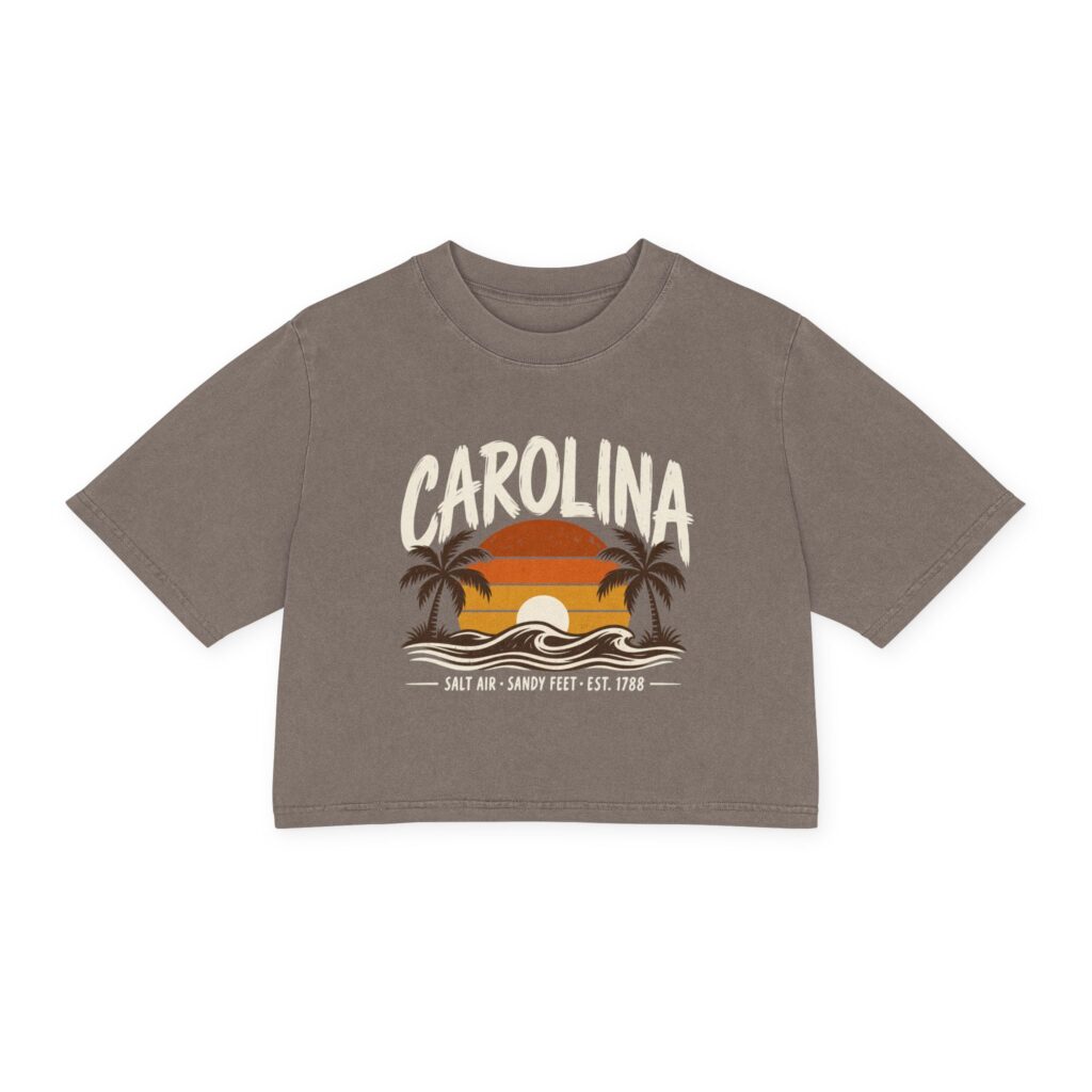Carolina Salt Air Women's Cropped Tee