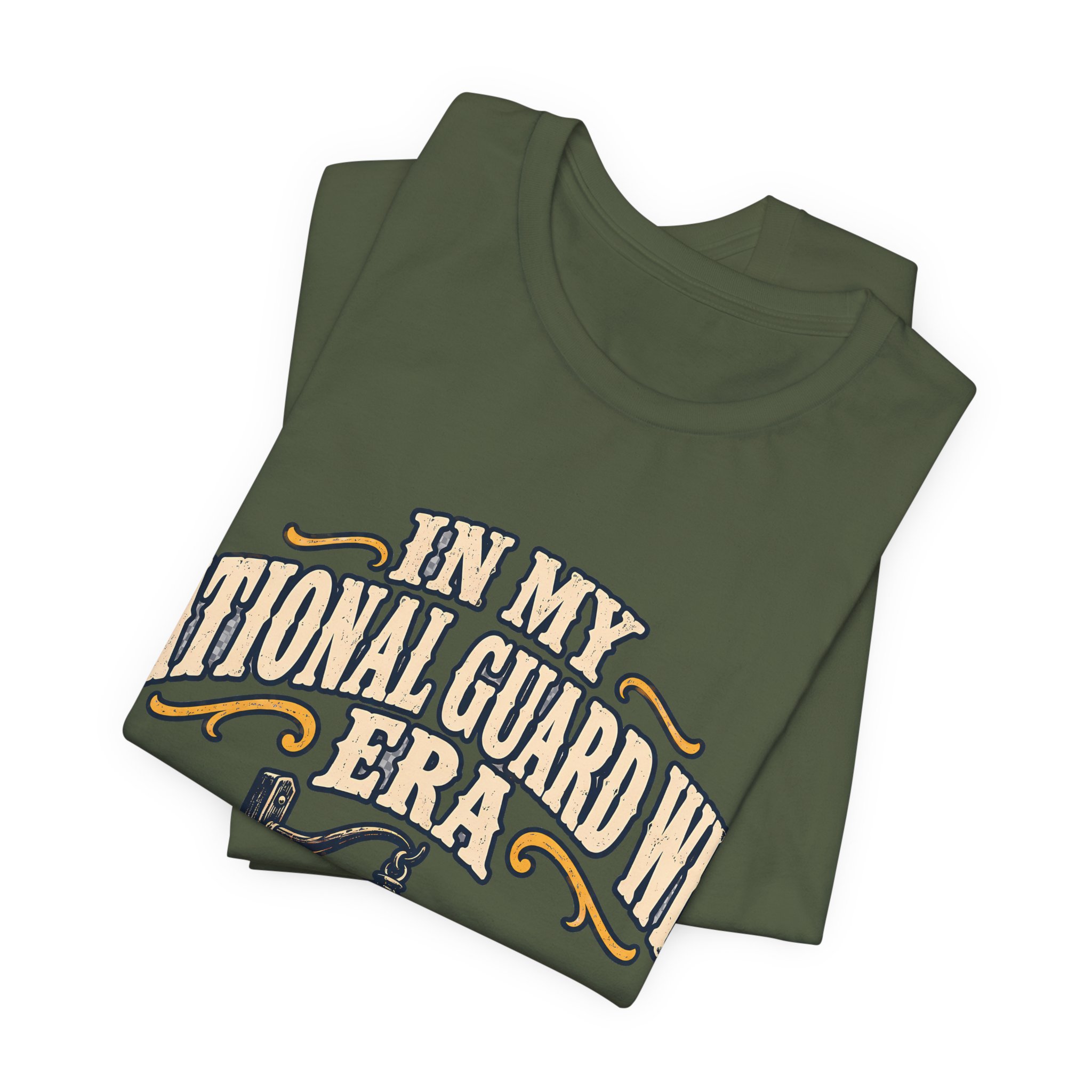 In My National Guard Wife Era Soft Cotton Tee - Image 15