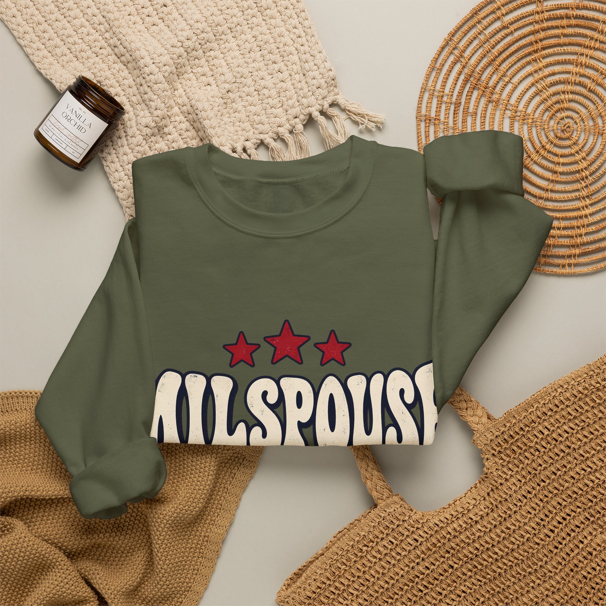 MilSpouse Crewneck Sweatshirt - Image 24