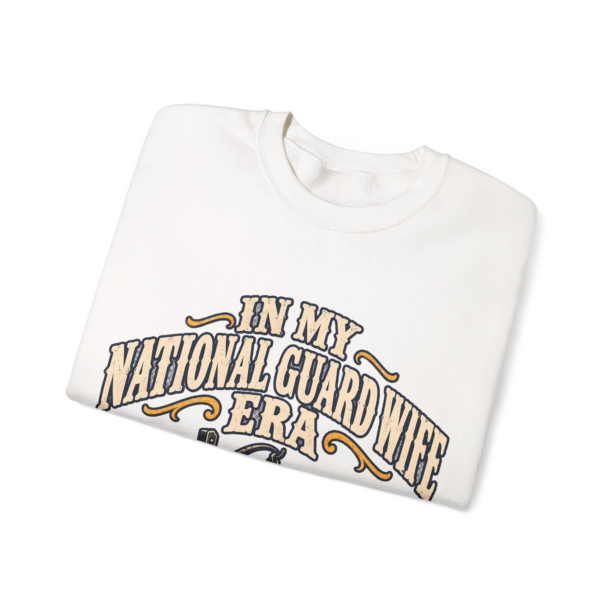 In My National Guard Wife Era Crewneck Sweatshirt - Image 3