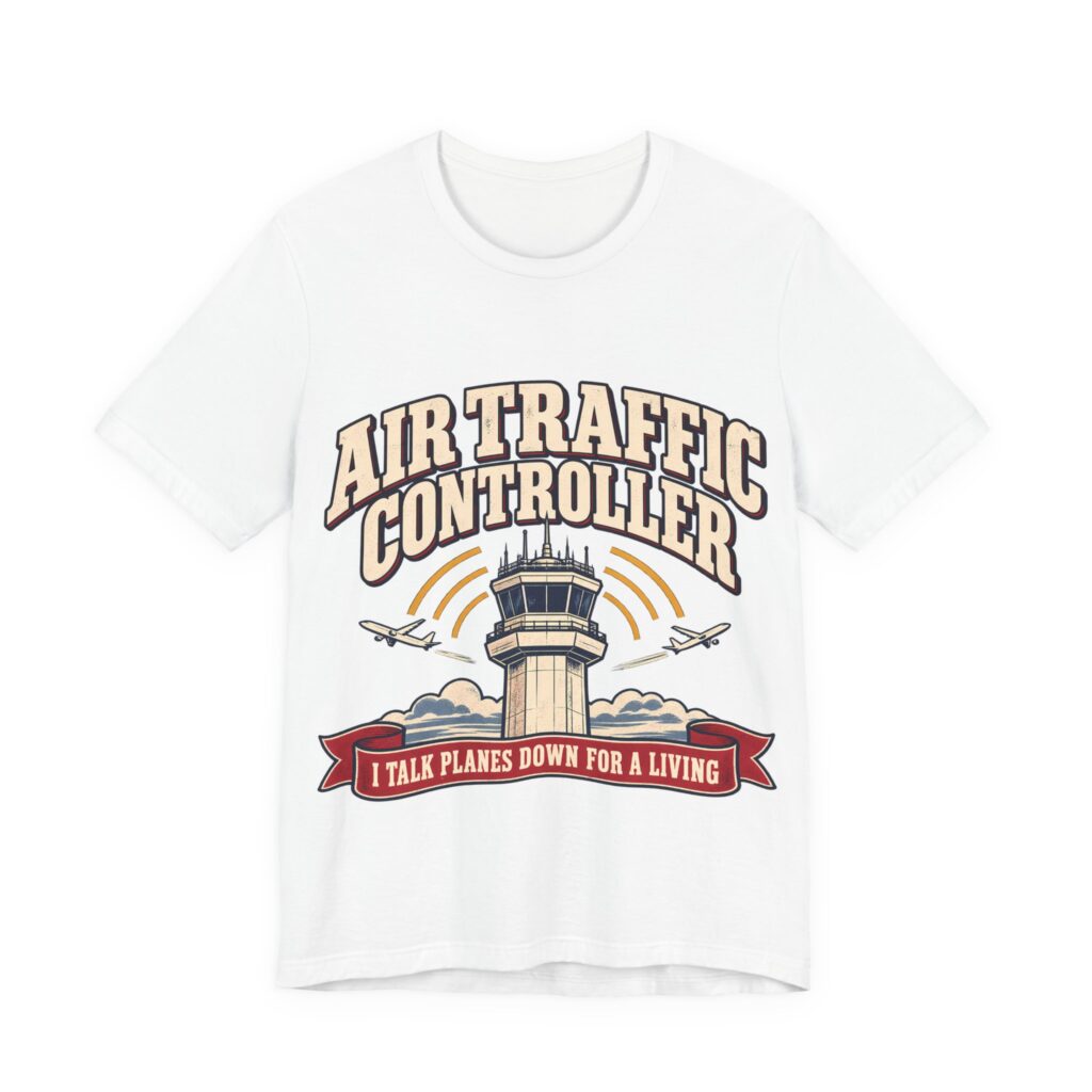 Air Traffic Controller Soft Cotton Tee