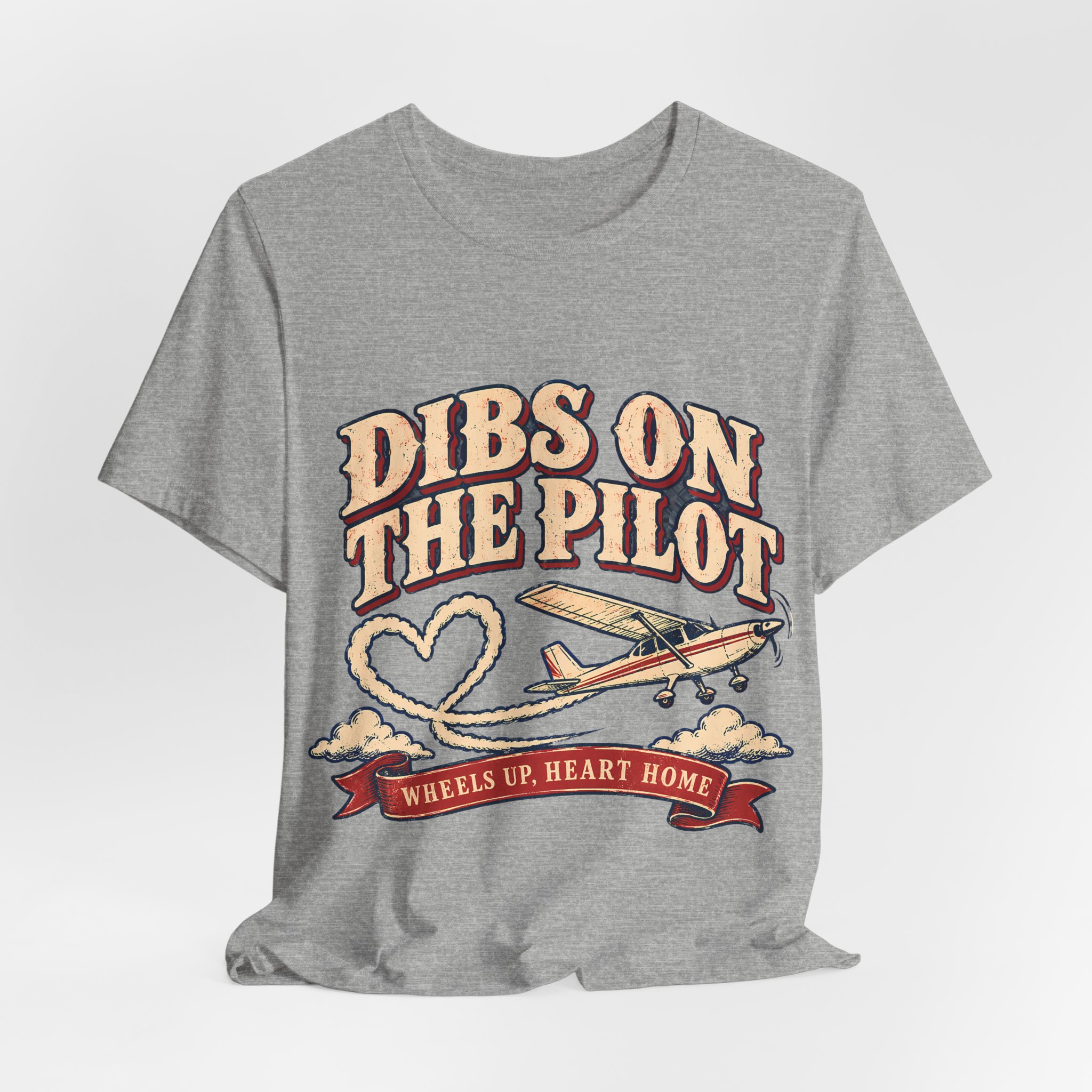 Dibs On The Pilot Soft Cotton Tee - Image 20