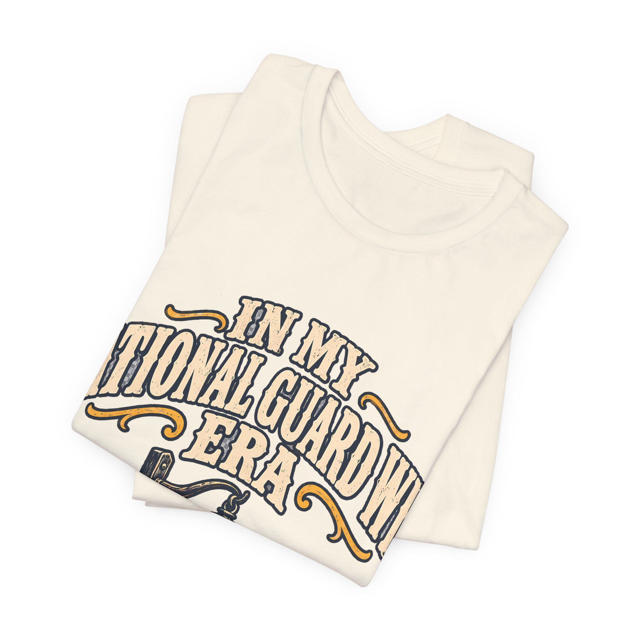 In My National Guard Wife Era Soft Cotton Tee - Image 11
