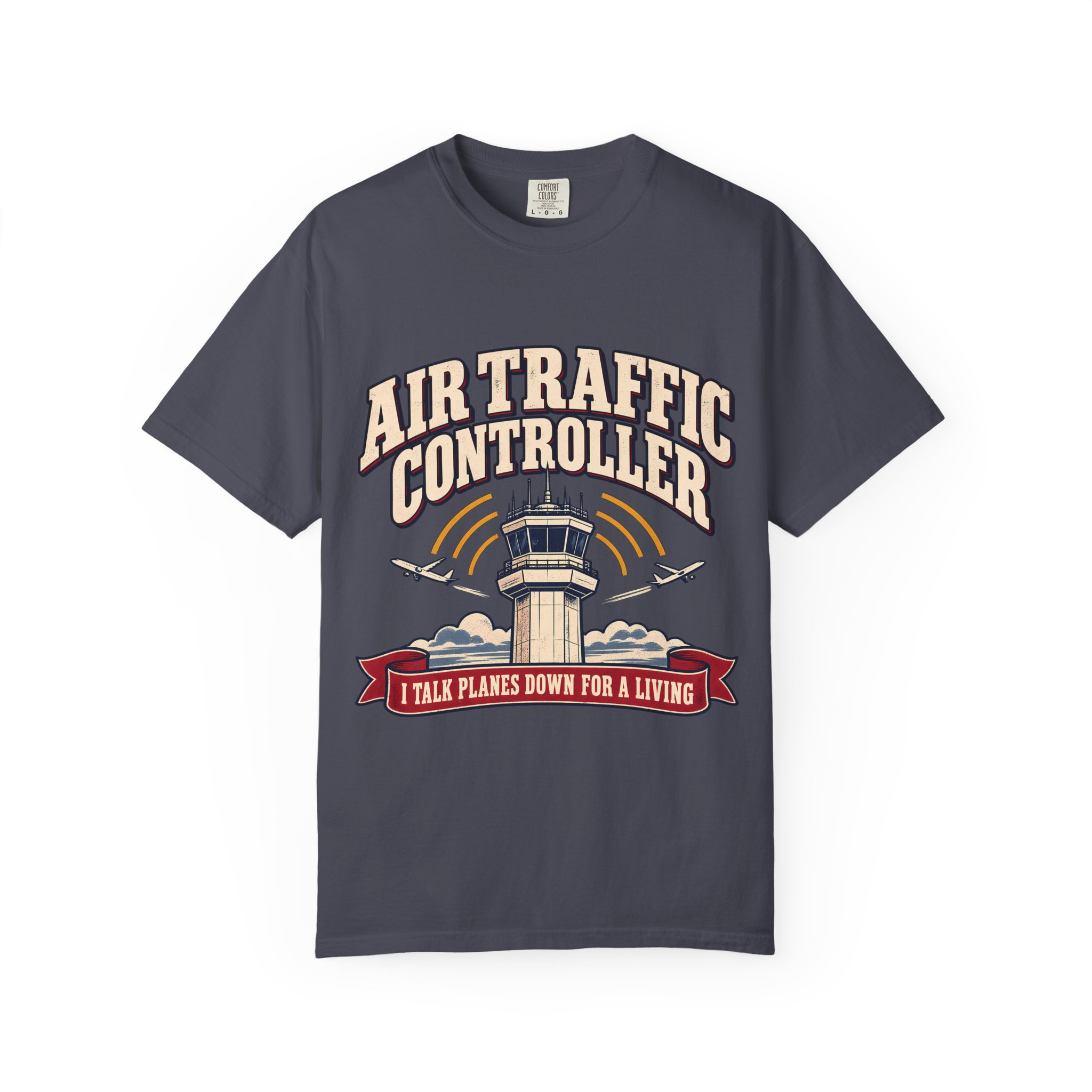 Air Traffic Controller Comfort Colors Tee - Image 29