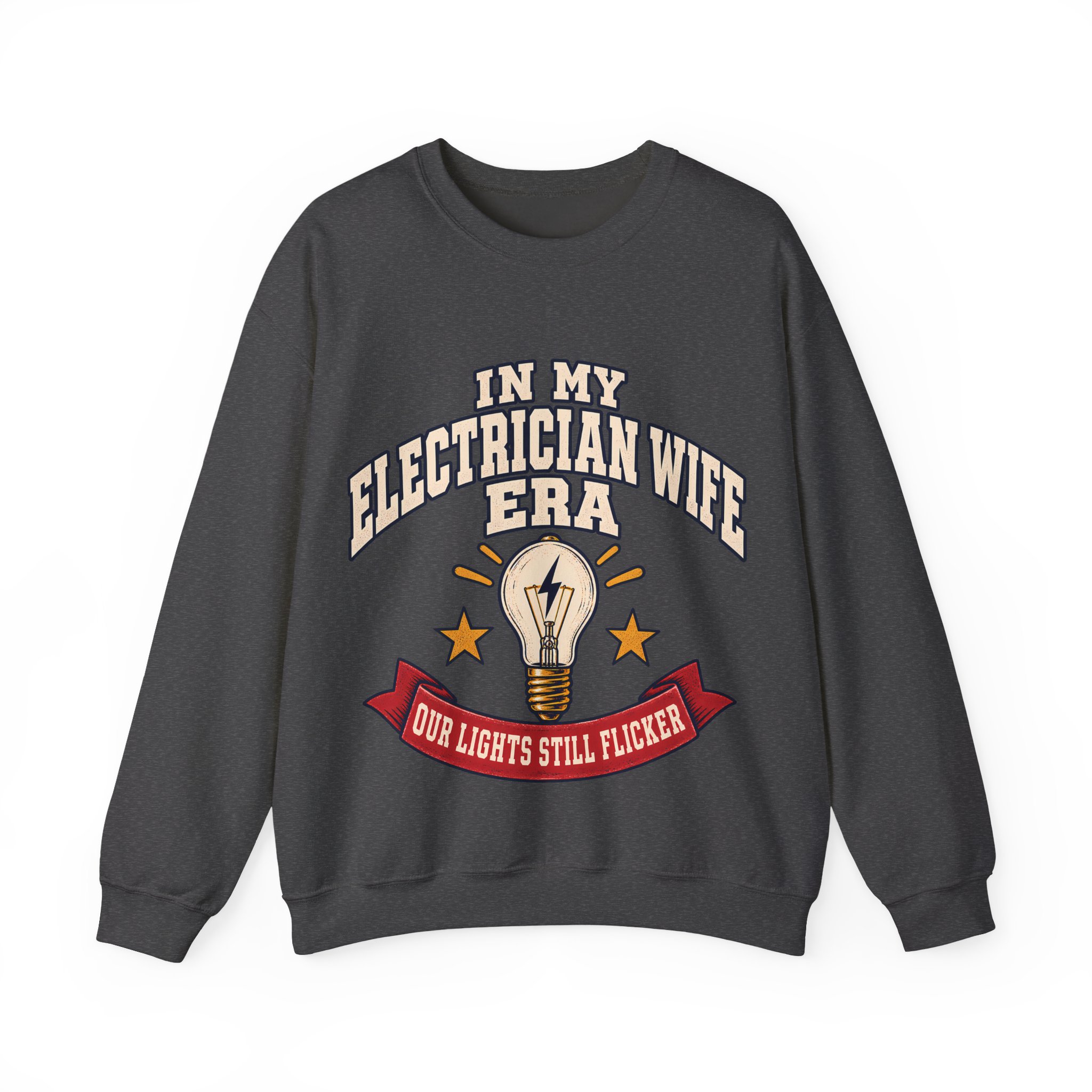 In My Electrician Wife Era Crewneck Sweatshirt - Image 25