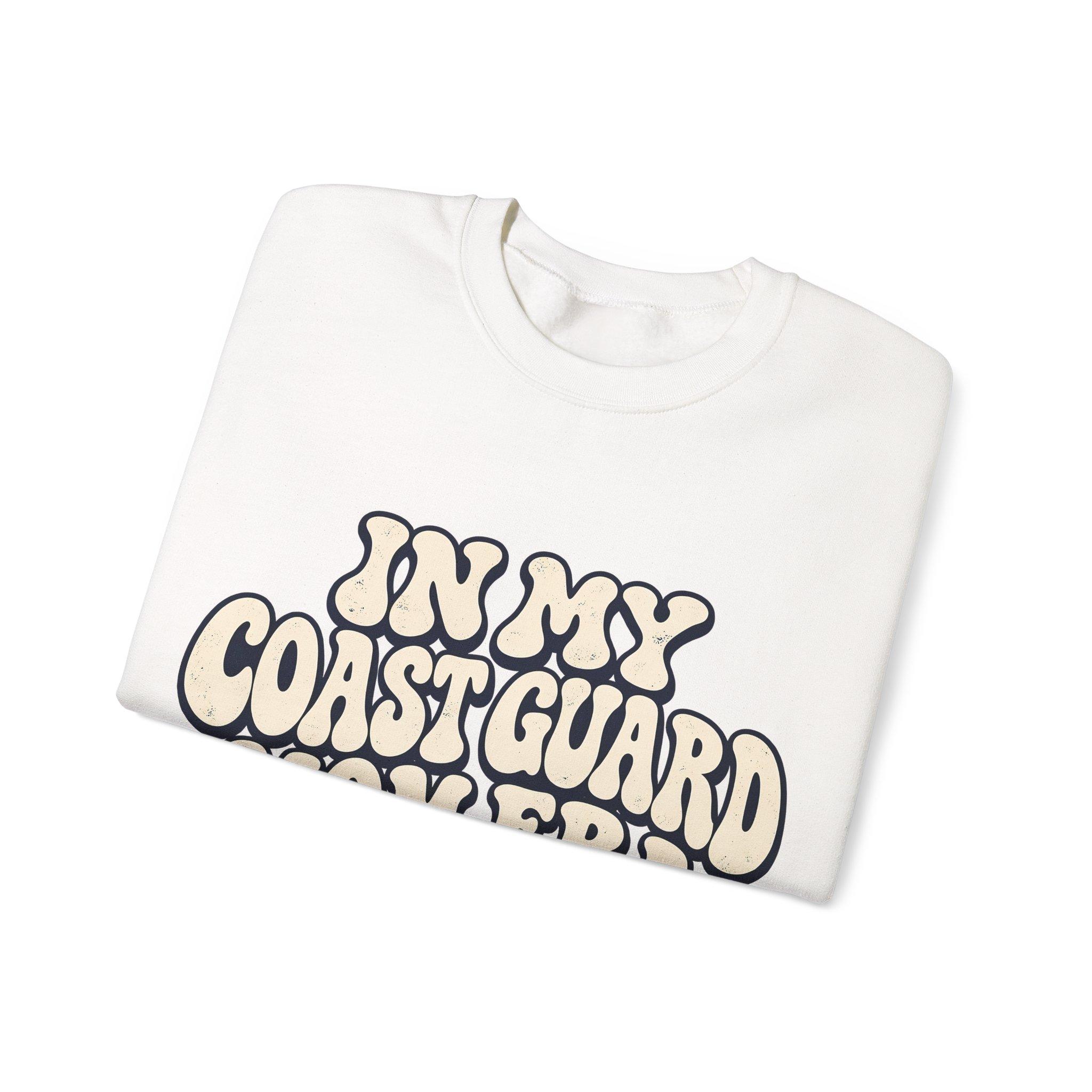 In My Coast Guard Mom Era Crewneck Sweatshirt - Image 3