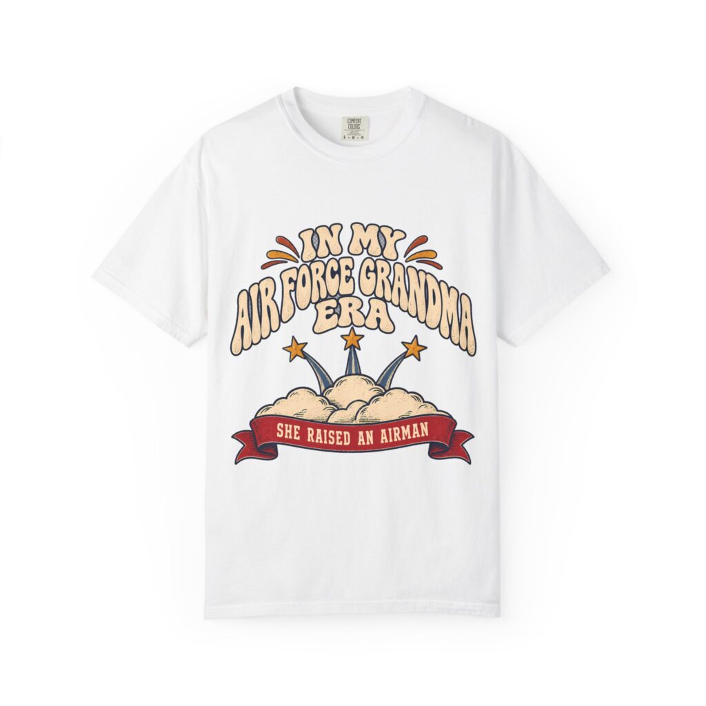 Air Force Grandma Shirt, In My Air Force Grandma Era, Comfort Colors Tee