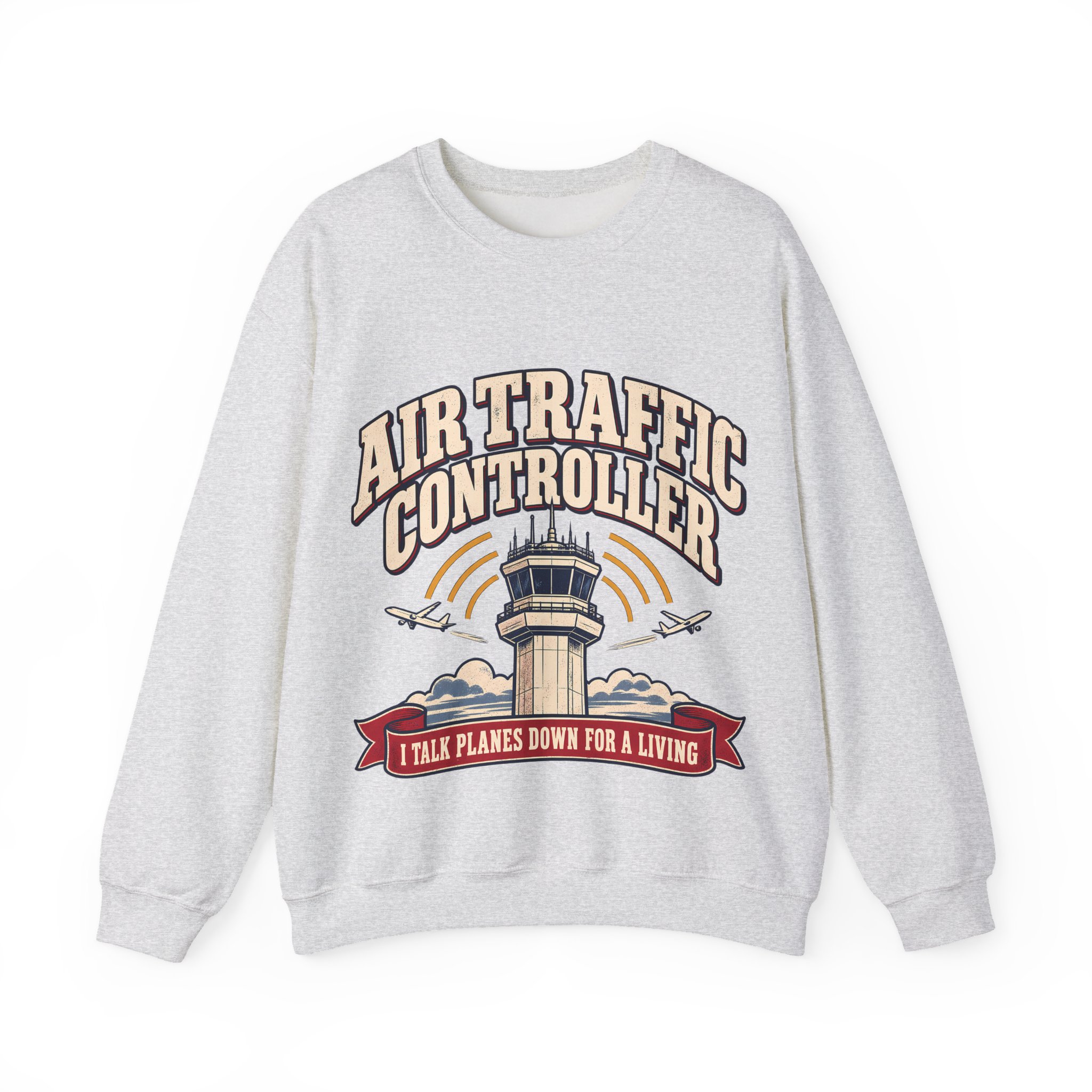Air Traffic Controller Crewneck Sweatshirt - Image 5