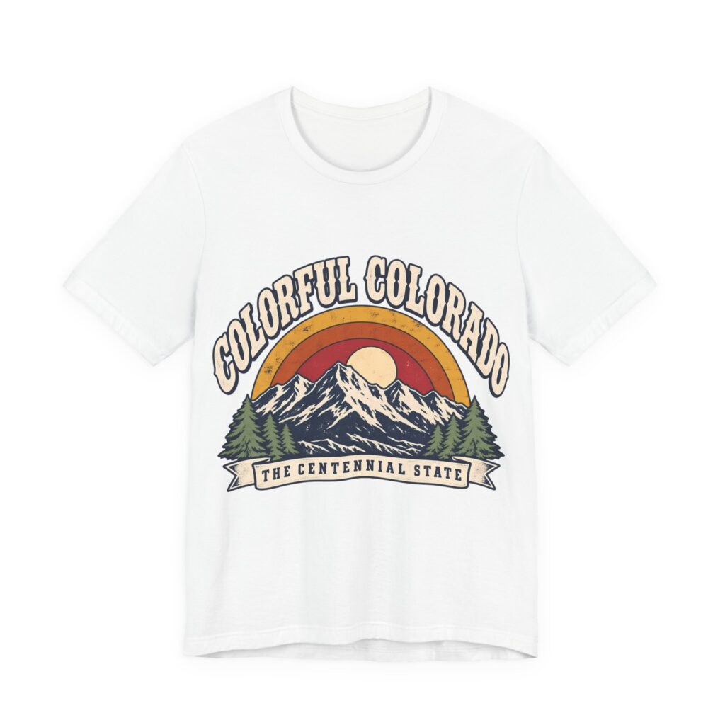 Colorful Colorado Soft Cotton Tee