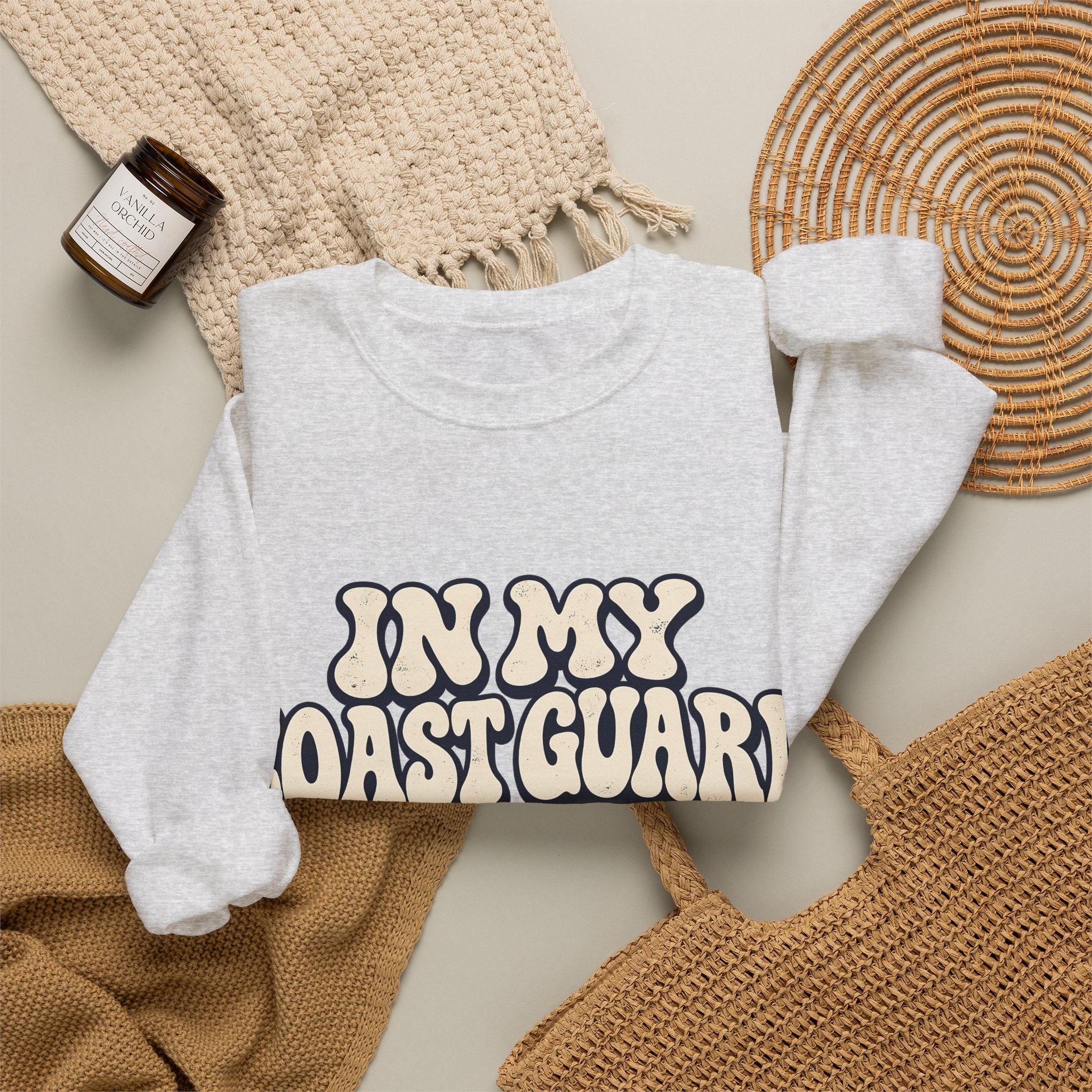 In My Coast Guard Mom Era Crewneck Sweatshirt - Image 8