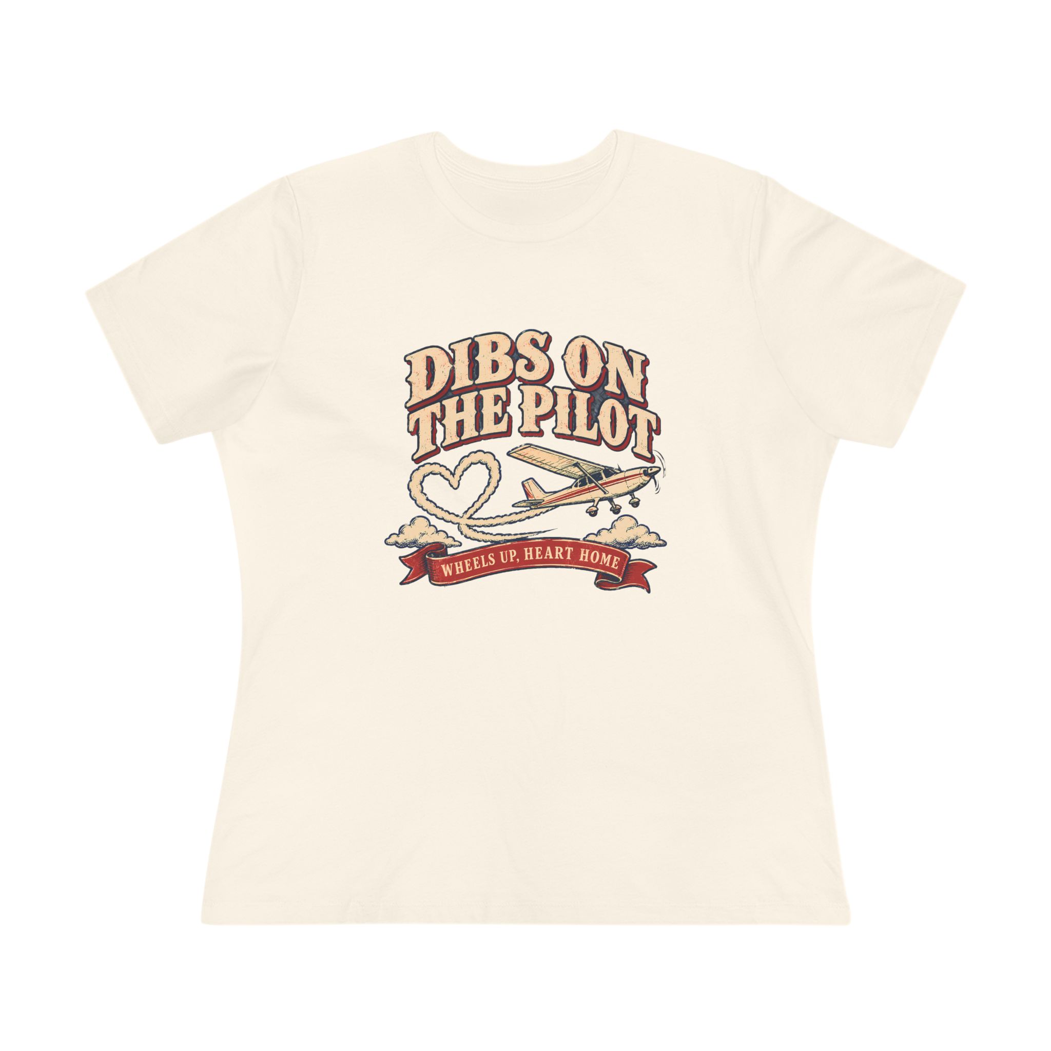 Dibs On The Pilot Women's Relaxed Tee - Image 9