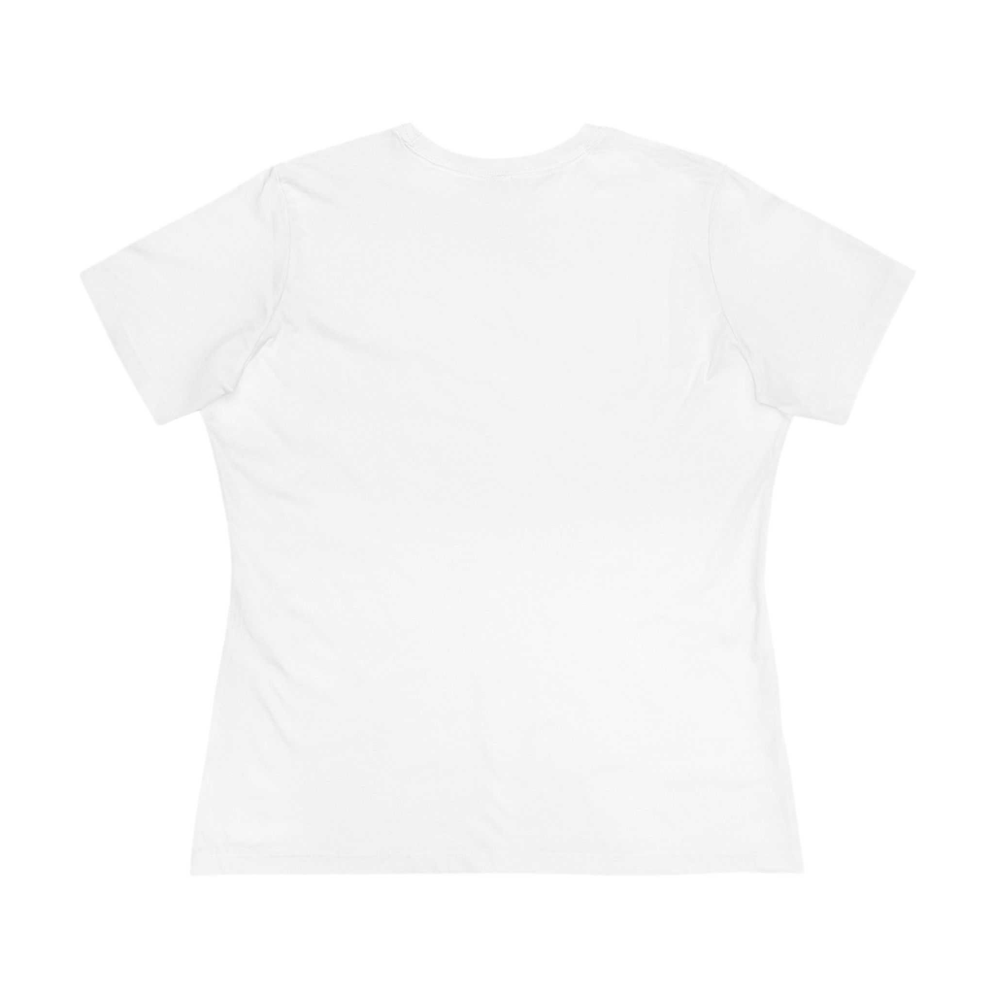 Montana Big Sky Country Women's Relaxed Tee in White, back view