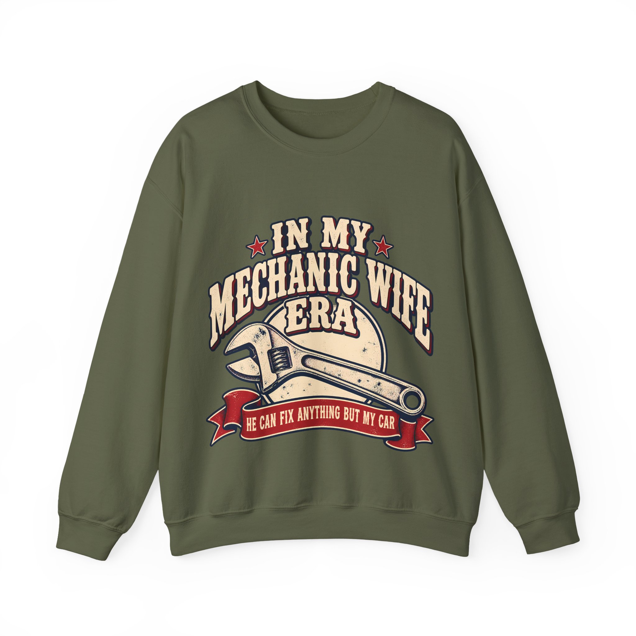 In My Mechanic Wife Era Crewneck Sweatshirt - Image 21