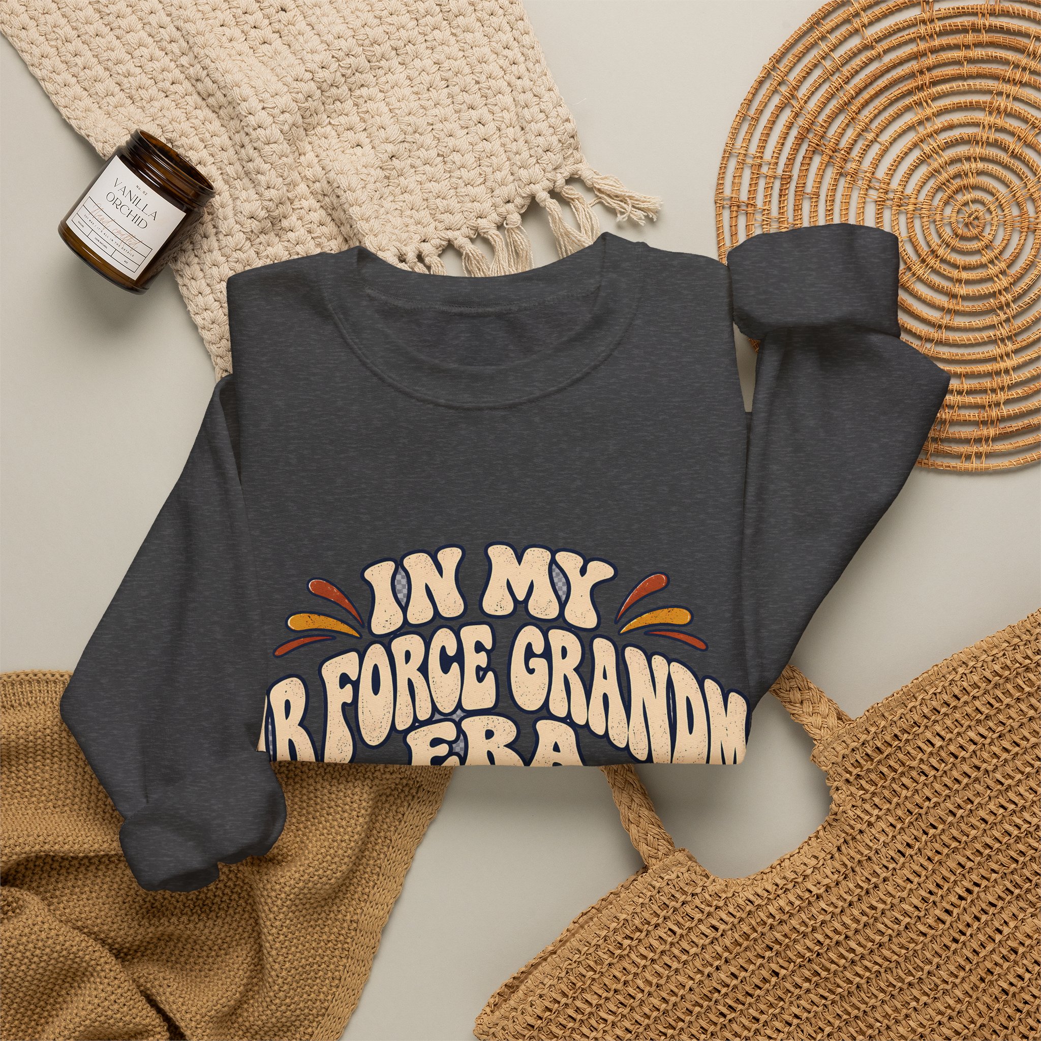 Air Force Grandma Sweatshirt, In My Air Force Grandma Era, Crewneck - Image 28