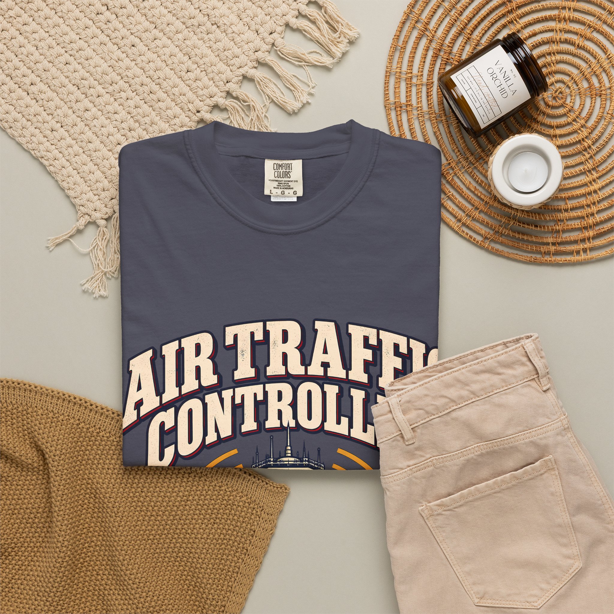 Air Traffic Controller Comfort Colors Tee - Image 32