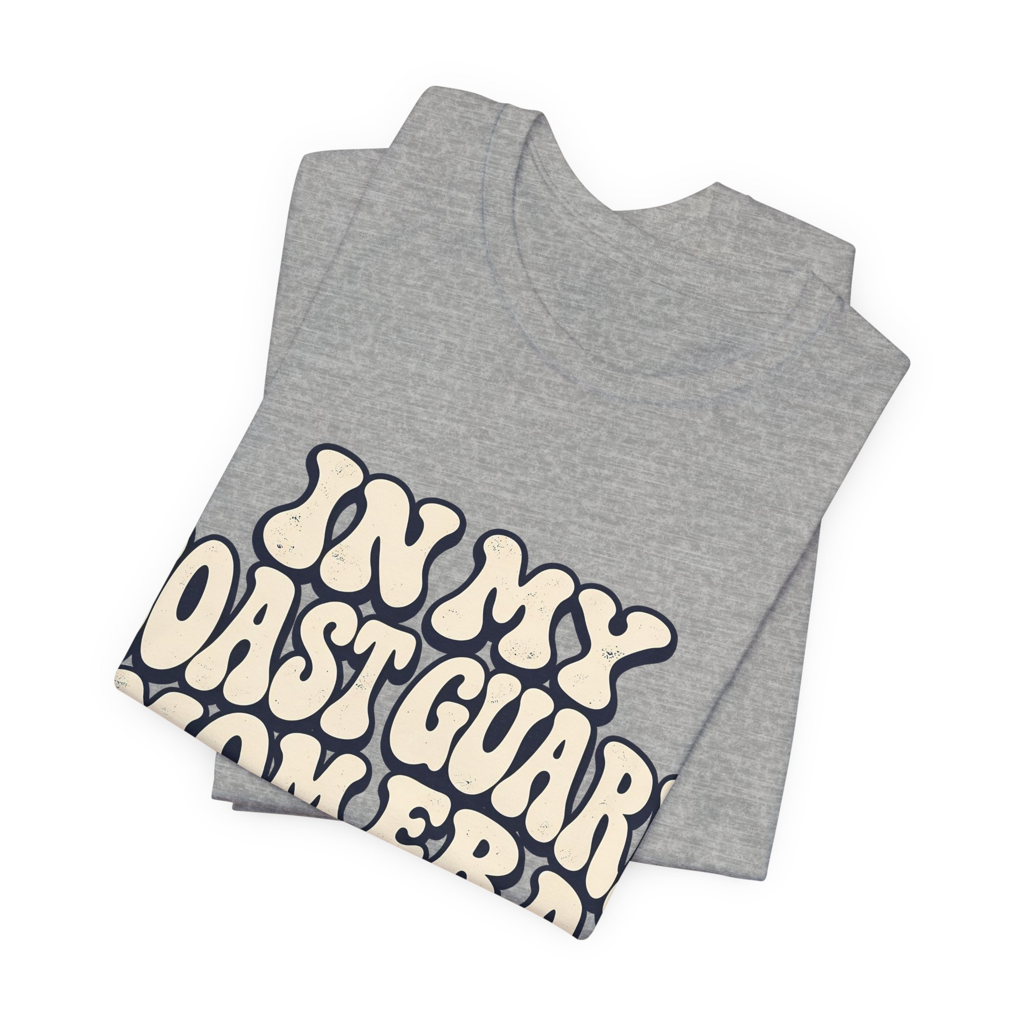 In My Coast Guard Mom Era Soft Cotton Tee - Image 19