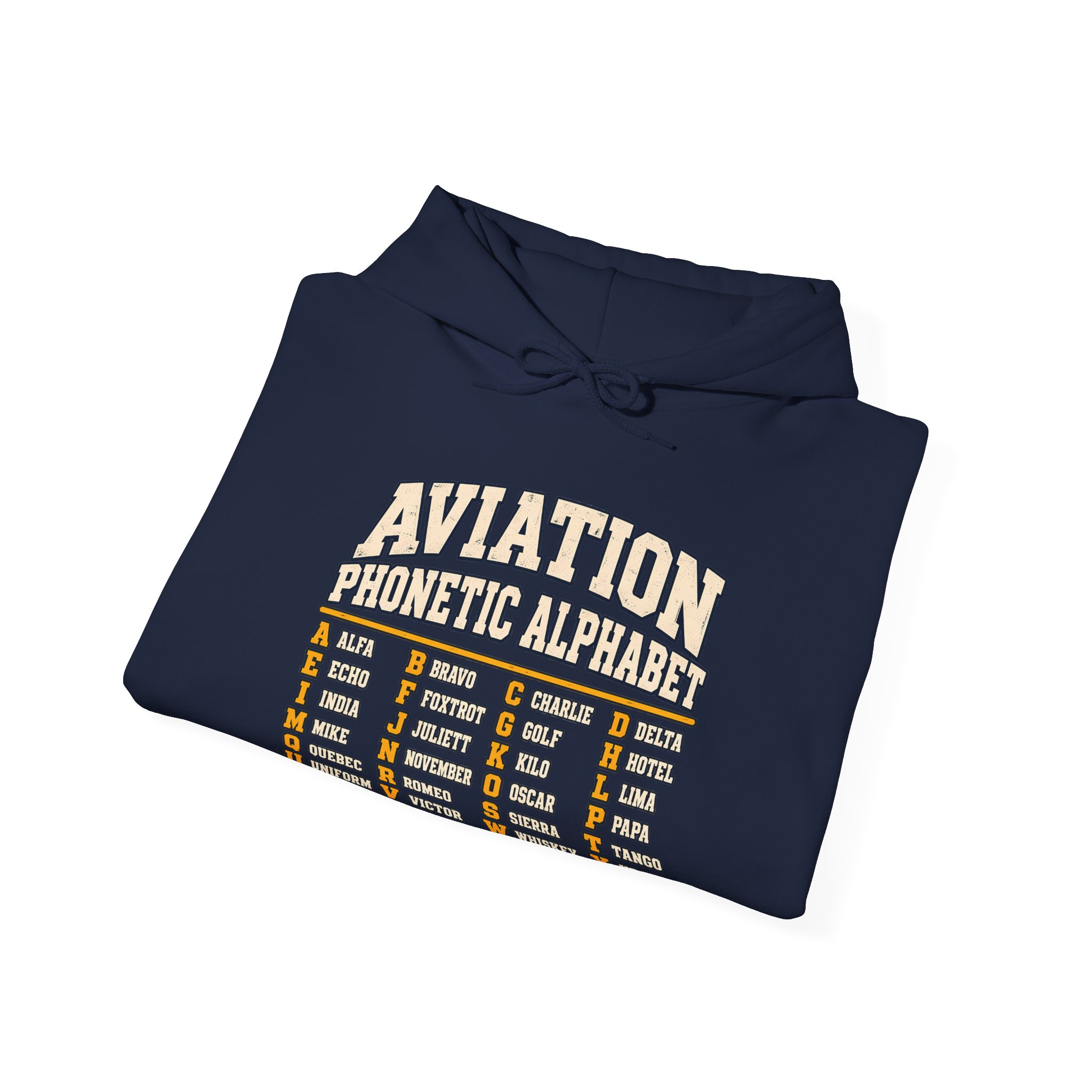 Aviation Phonetic Alphabet Hoodie - Image 32