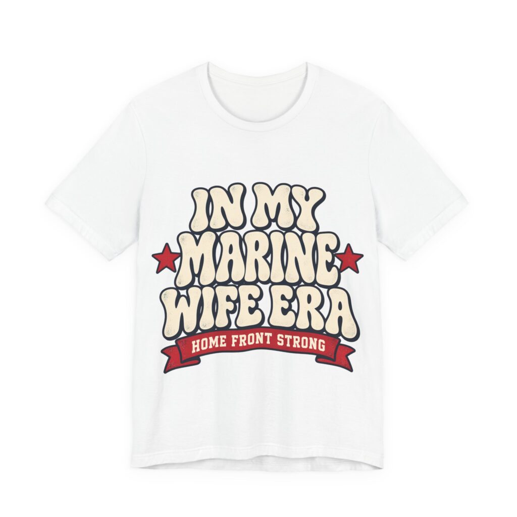 In My Marine Wife Era Soft Cotton Tee
