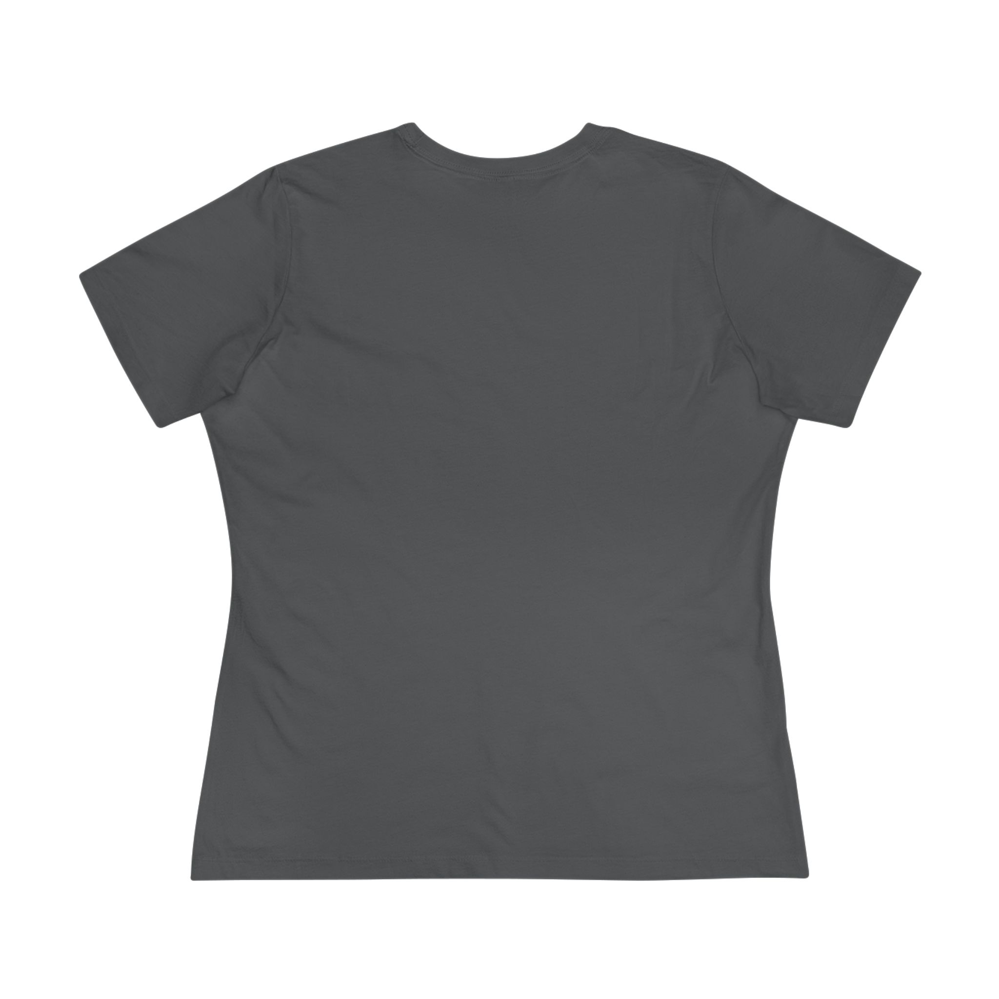 Montana Big Sky Country Women's Relaxed Tee in Asphalt, back view