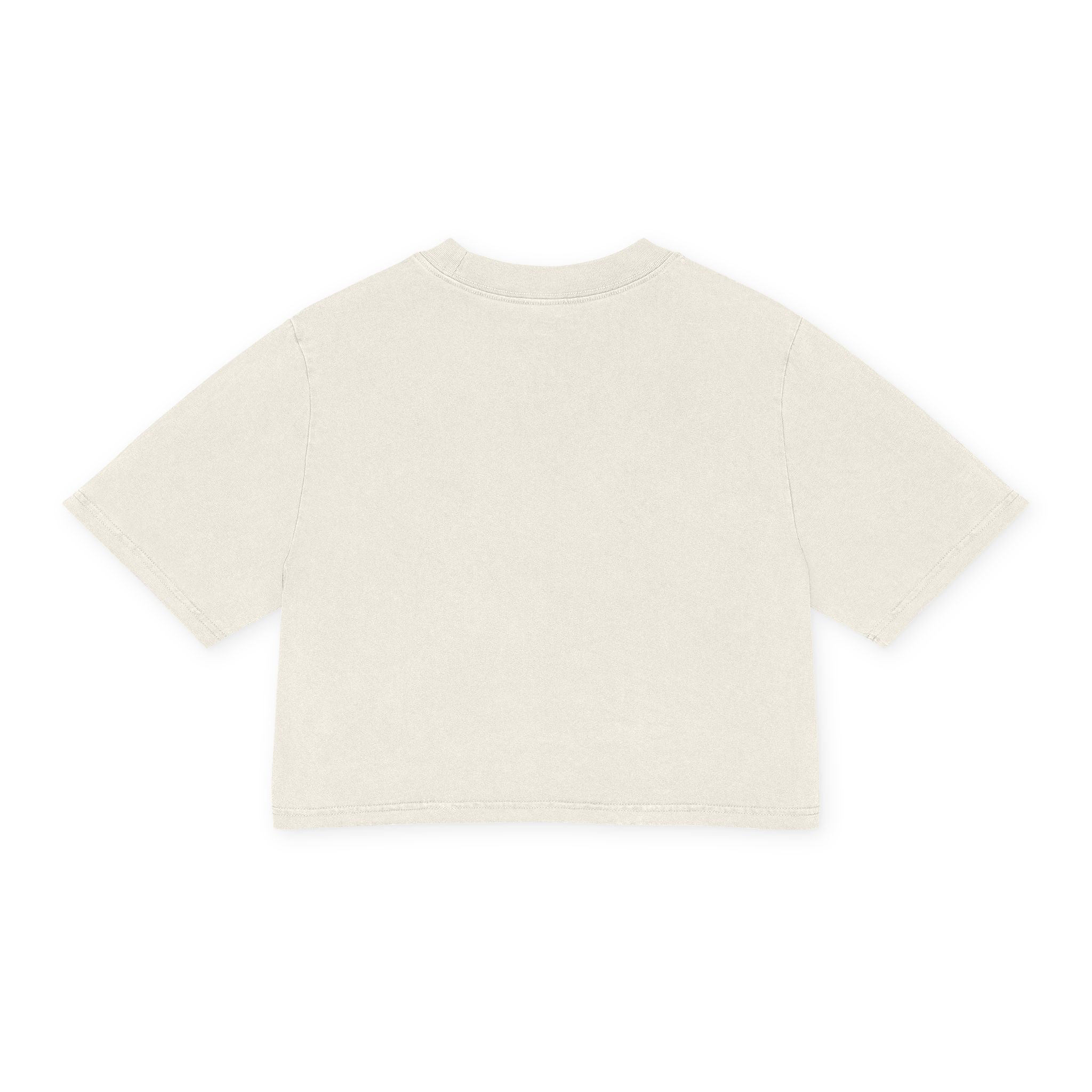 Half My Heart Is Deployed Women's Cropped Tee - Image 2