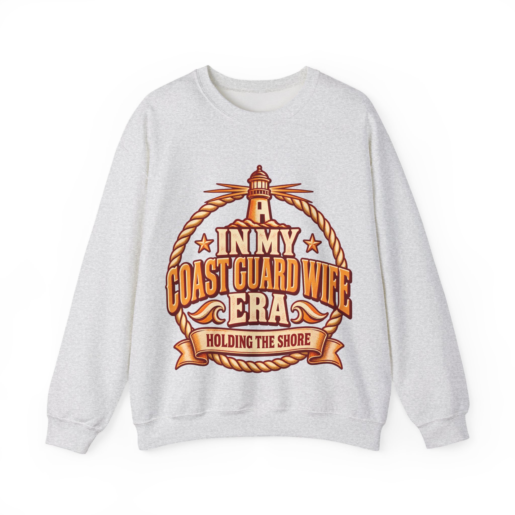 In My Coast Guard Wife Era Crewneck Sweatshirt - Image 5