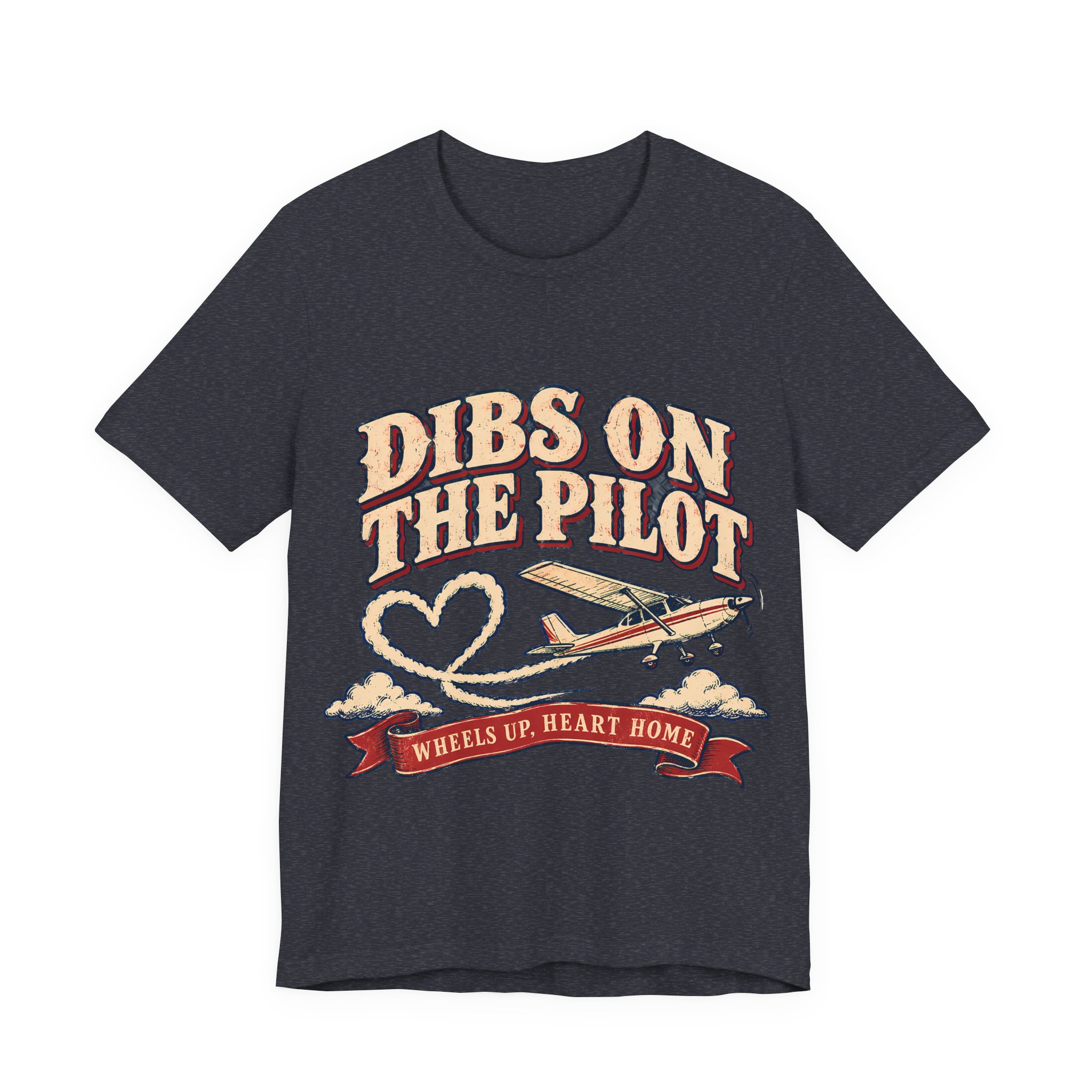 Dibs On The Pilot Soft Cotton Tee - Image 25