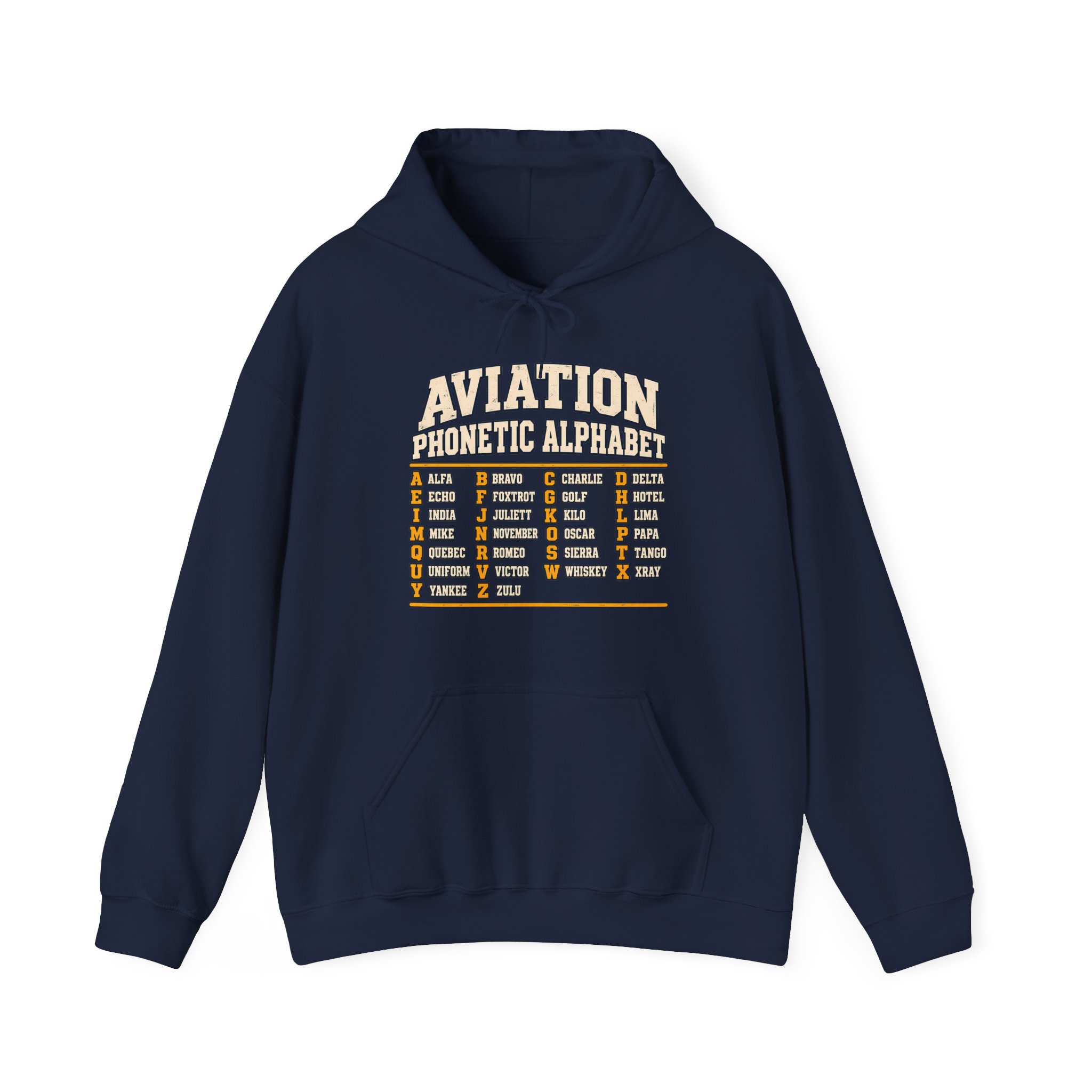 Aviation Phonetic Alphabet Hoodie - Image 29