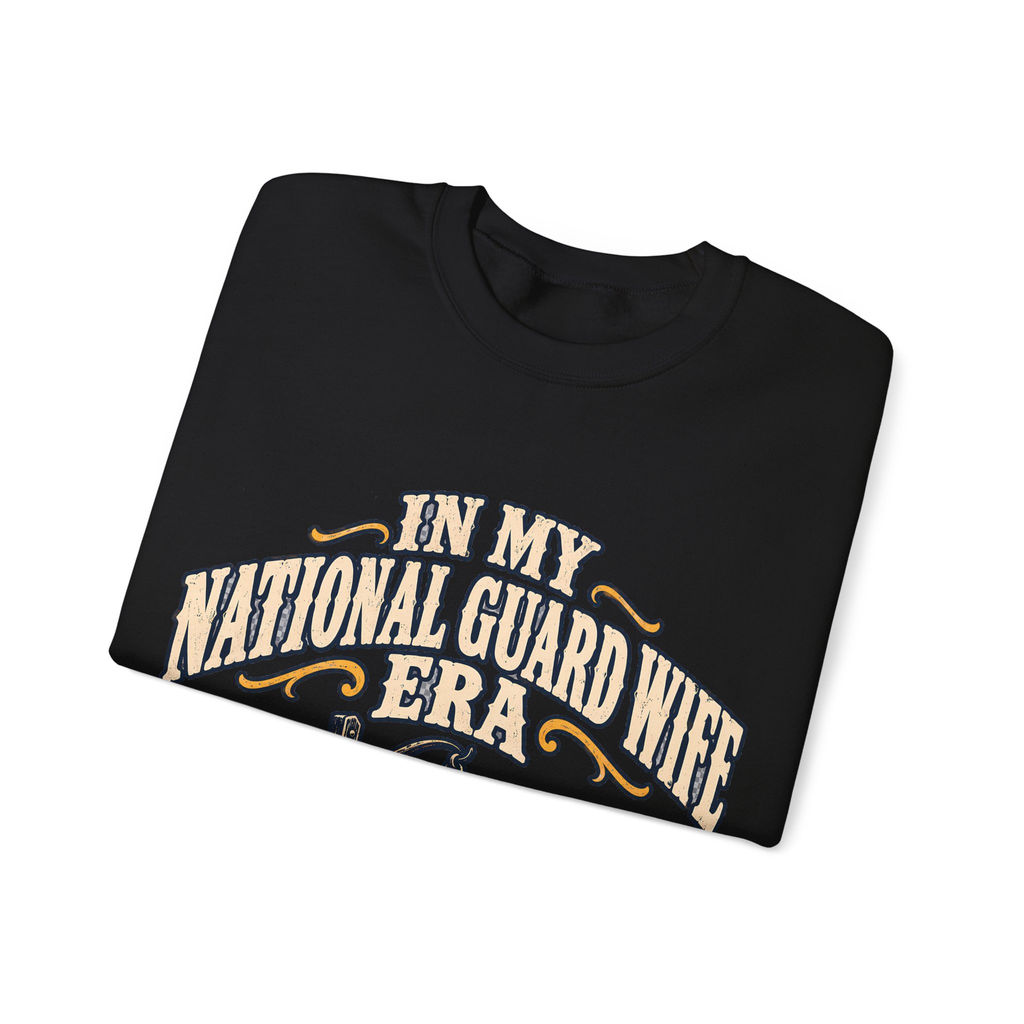 In My National Guard Wife Era Crewneck Sweatshirt - Image 11
