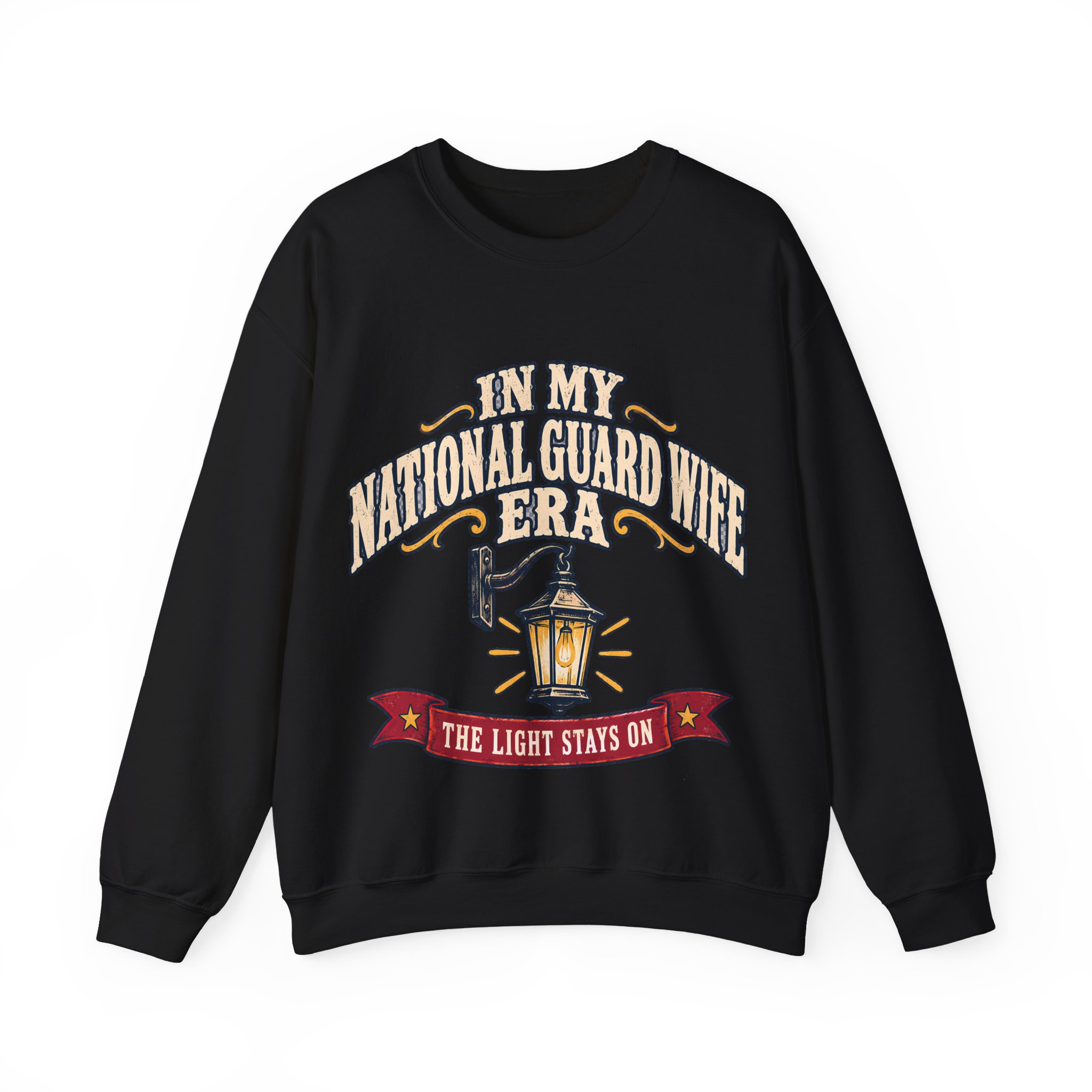 In My National Guard Wife Era Crewneck Sweatshirt - Image 9