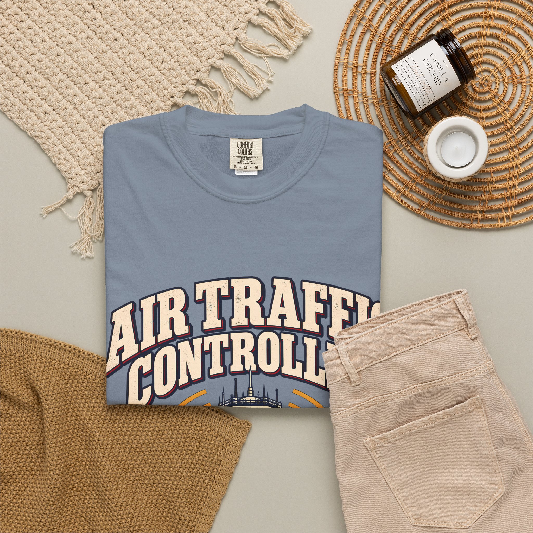 Air Traffic Controller Comfort Colors Tee - Image 24