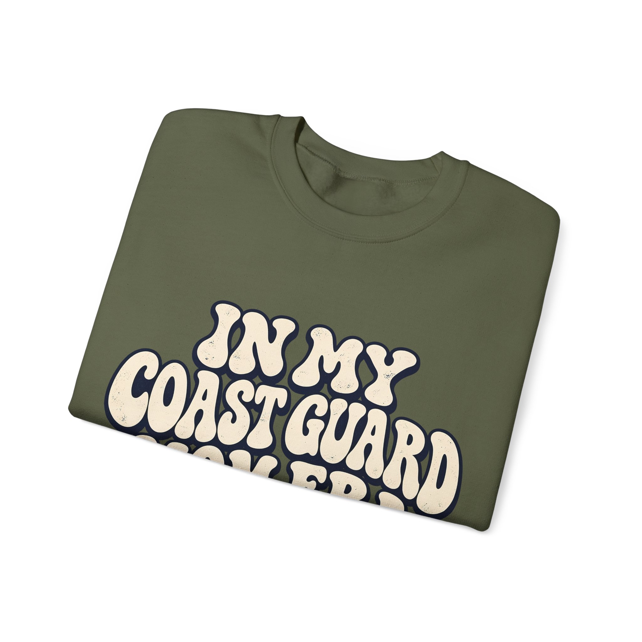 In My Coast Guard Mom Era Crewneck Sweatshirt - Image 23