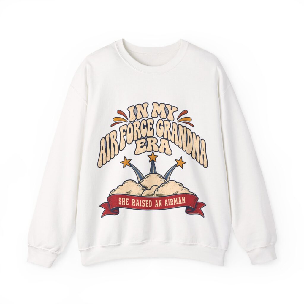 Air Force Grandma Sweatshirt, In My Air Force Grandma Era, Crewneck