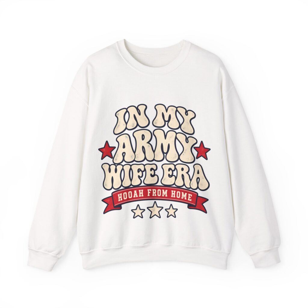 In My Army Wife Era Crewneck Sweatshirt