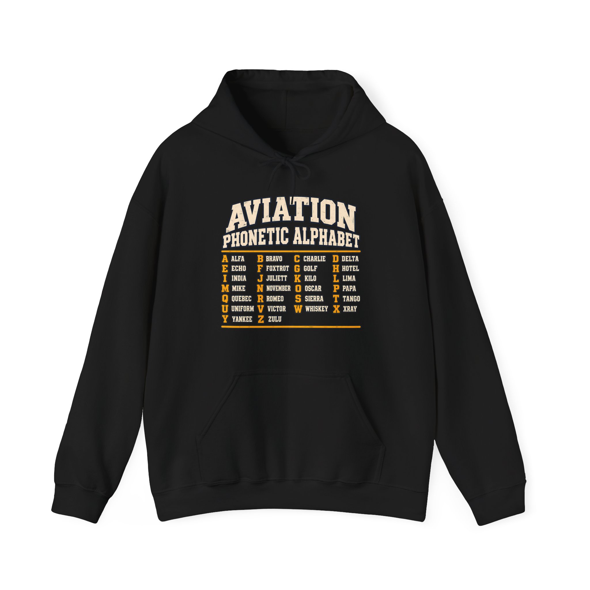 Aviation Phonetic Alphabet Hoodie - Image 5