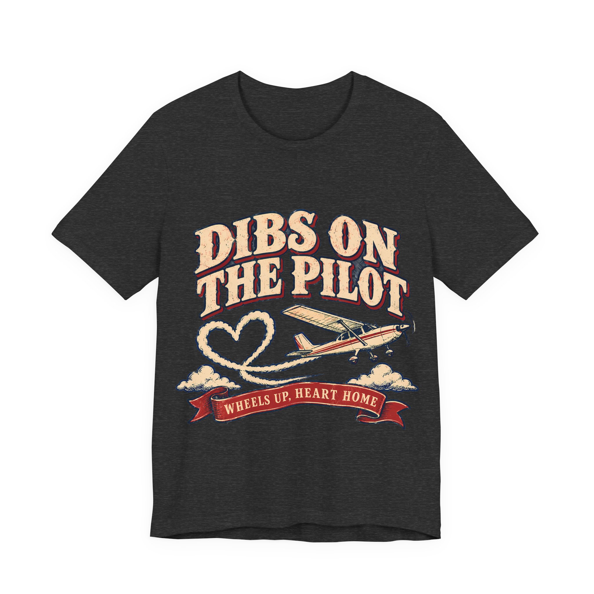 Dibs On The Pilot Soft Cotton Tee - Image 21