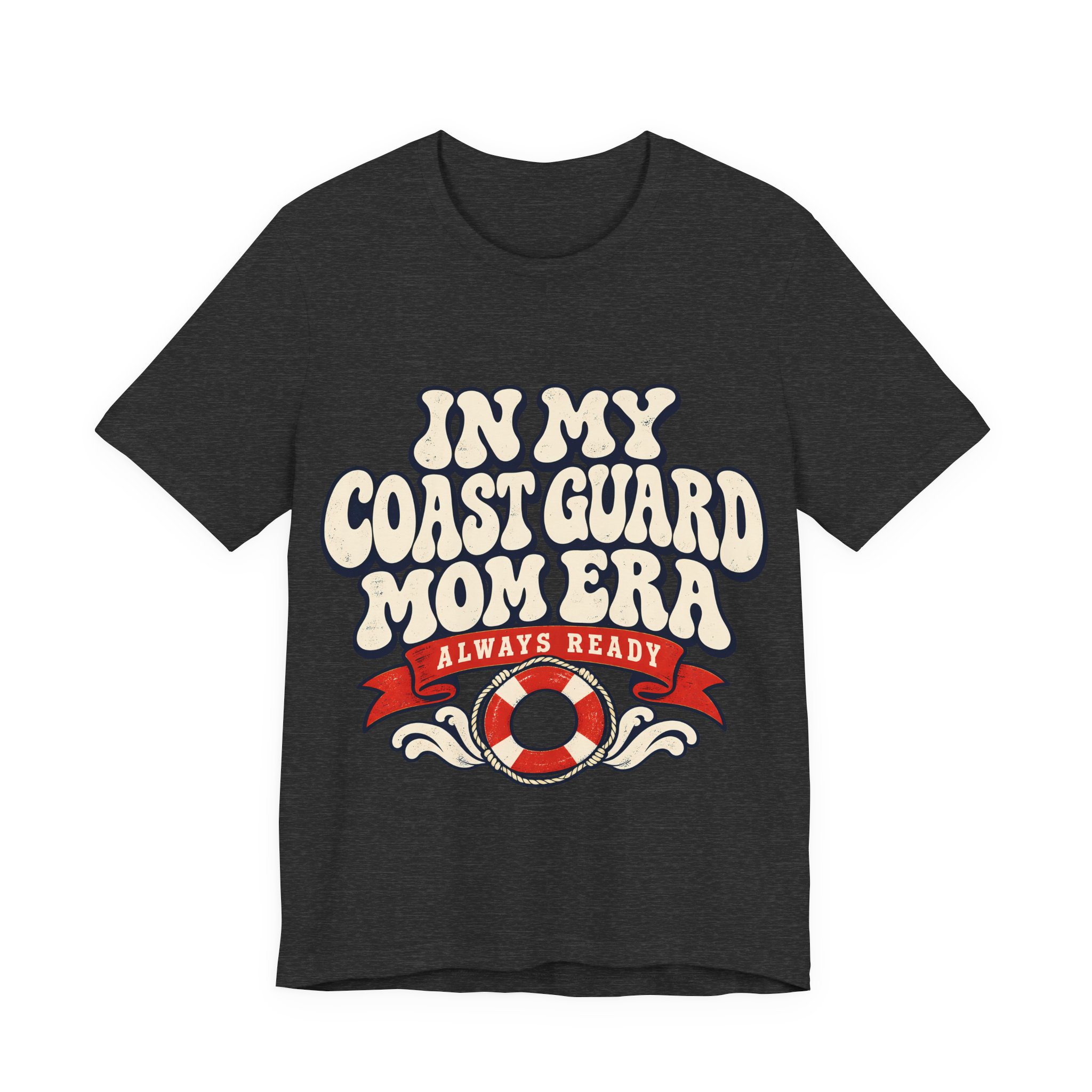In My Coast Guard Mom Era Soft Cotton Tee - Image 21