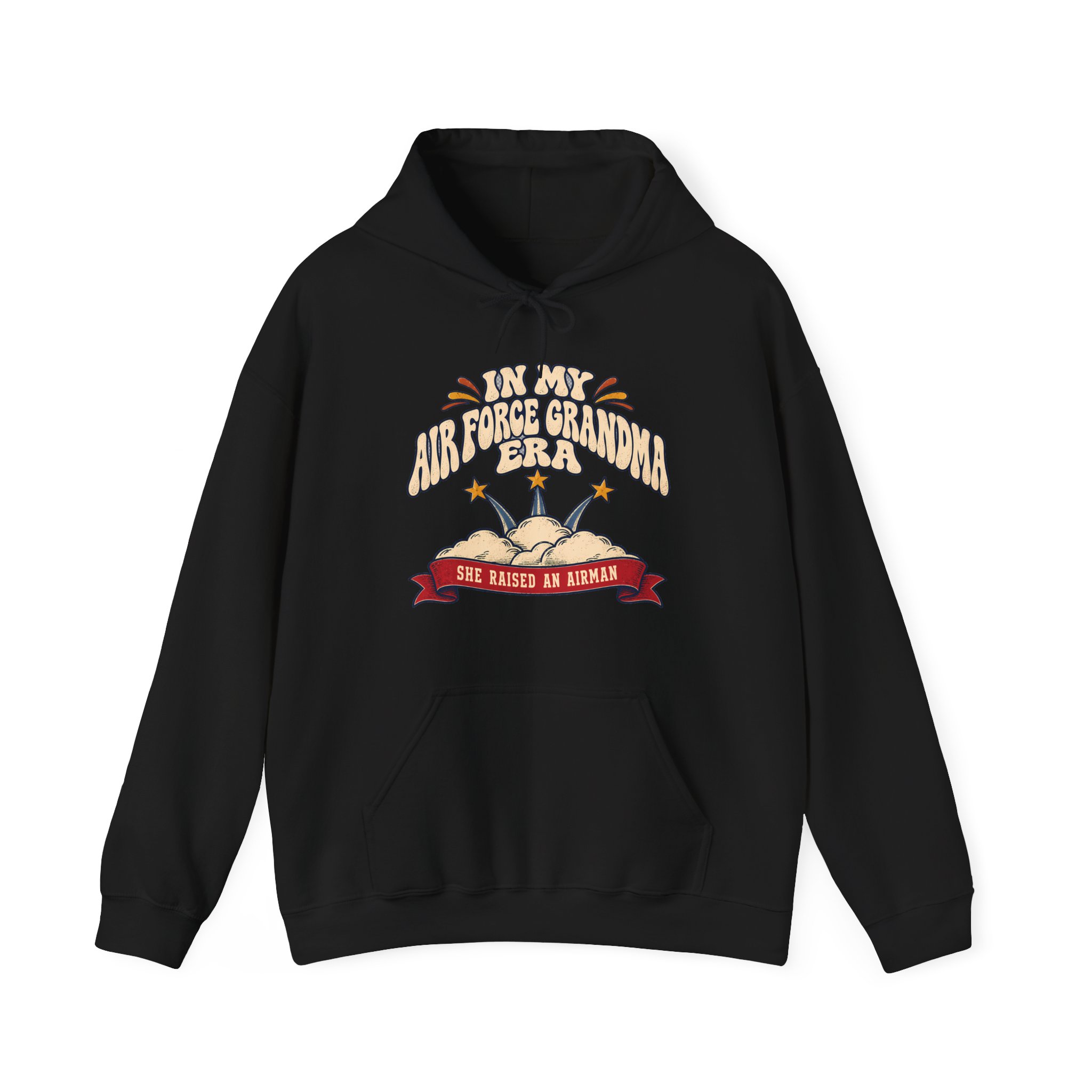 Air Force Grandma Hoodie, In My Air Force Grandma Era - Image 5