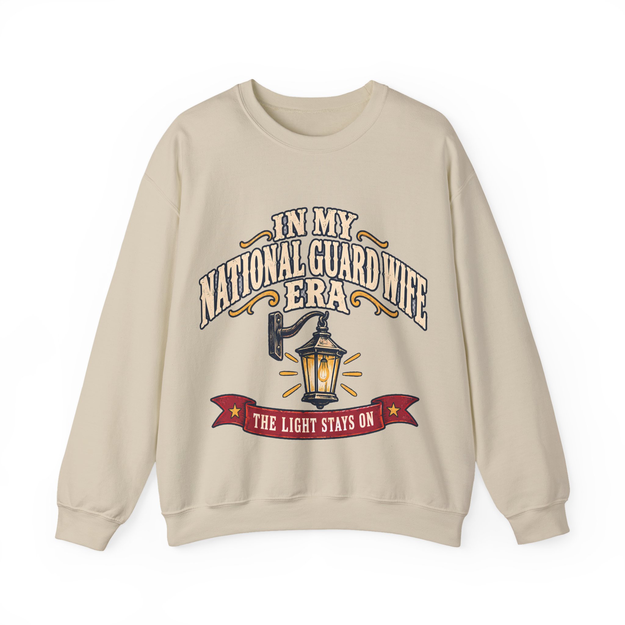In My National Guard Wife Era Crewneck Sweatshirt - Image 13