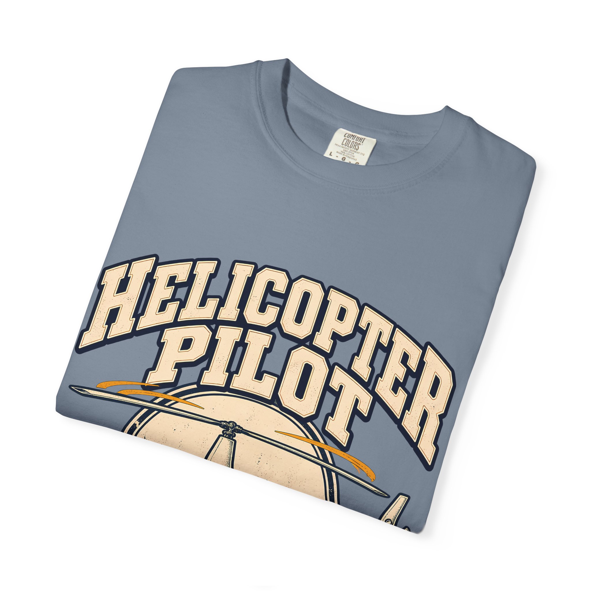 Helicopter Pilot Comfort Colors Tee - Image 23
