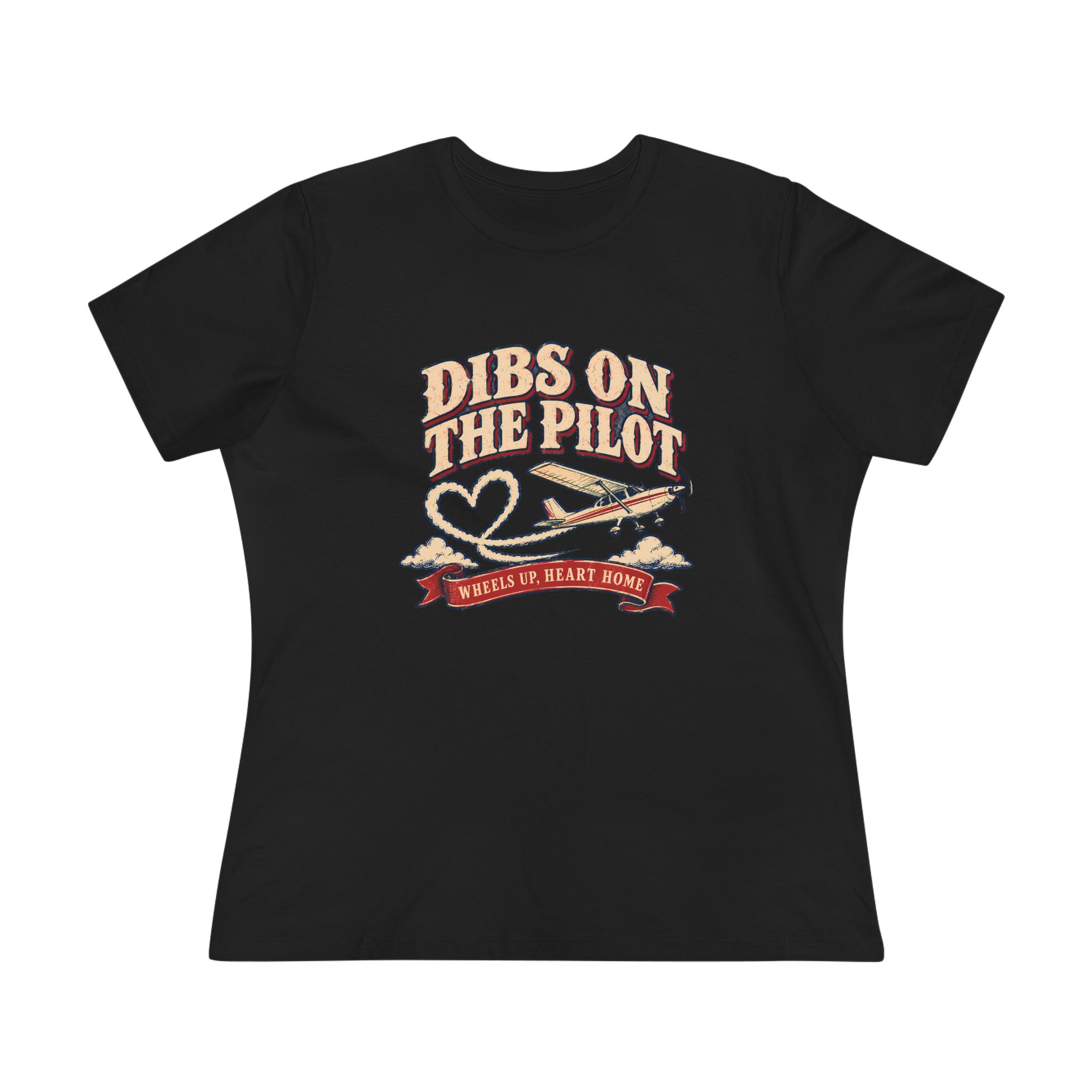 Dibs On The Pilot Women's Relaxed Tee - Image 5