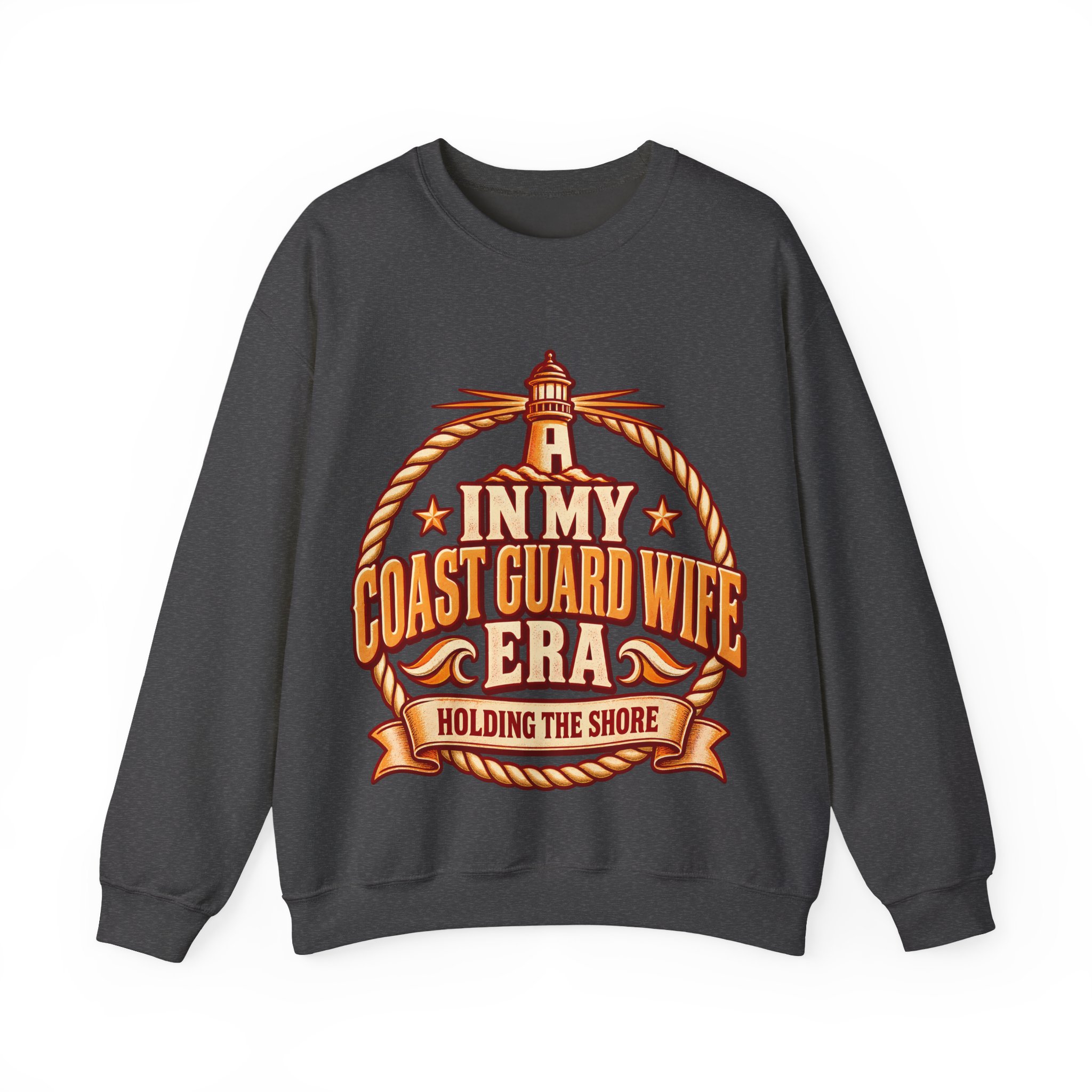In My Coast Guard Wife Era Crewneck Sweatshirt - Image 25