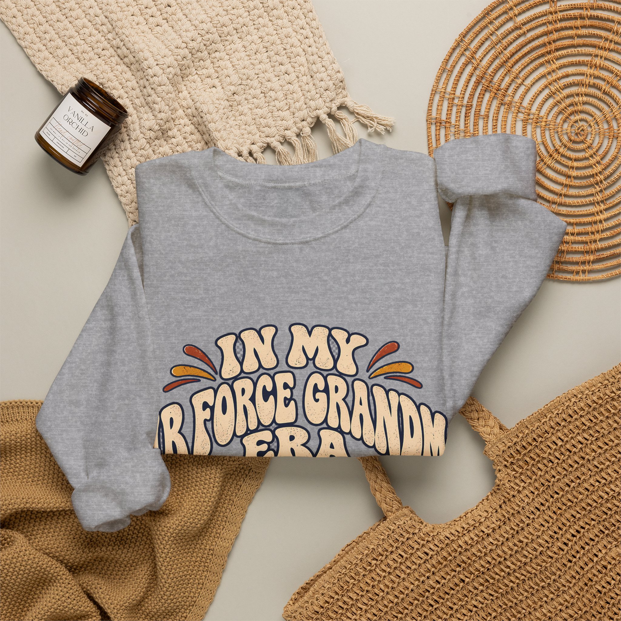 Air Force Grandma Sweatshirt, In My Air Force Grandma Era, Crewneck - Image 20